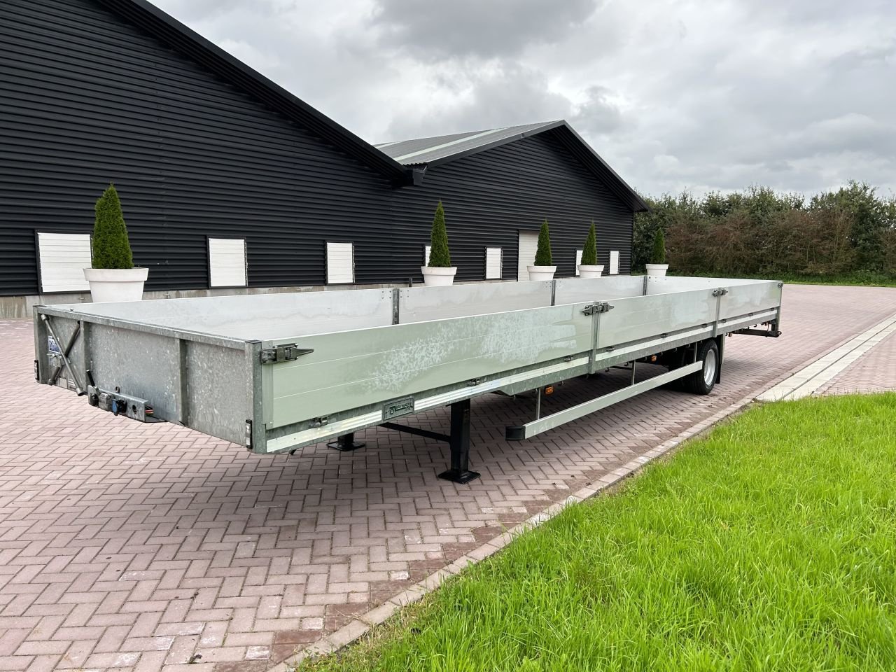 PKW-Anhänger Türe ait Sonstige be oplegger vlak met luiken be oplegger vlak met luiken 5.5 ton (2015) Veldhuizen, Gebrauchtmaschine içinde Putten (resim 5)