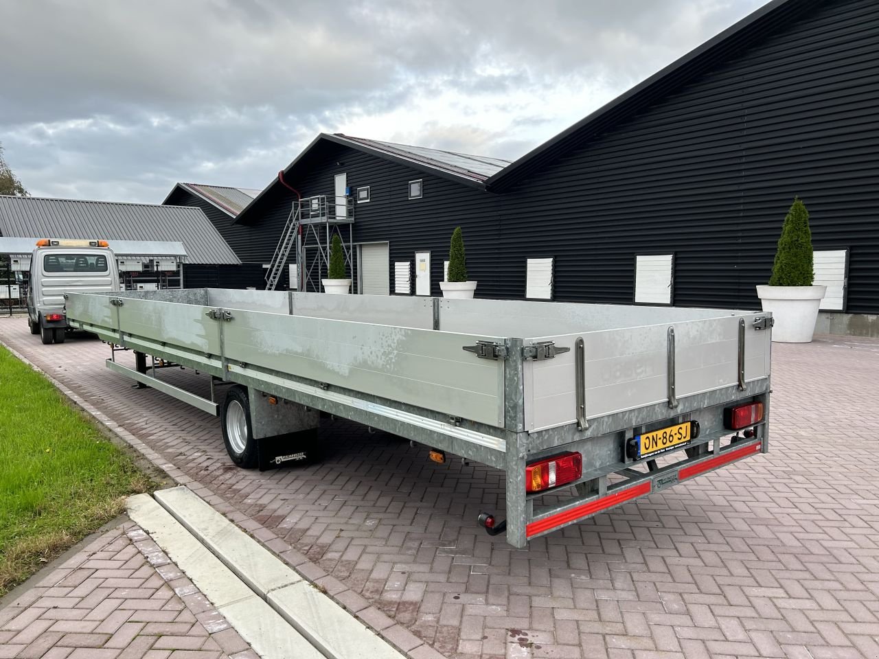 PKW-Anhänger Türe ait Sonstige be oplegger vlak met luiken be oplegger vlak met luiken 5.5 ton (2015) Veldhuizen, Gebrauchtmaschine içinde Putten (resim 6)
