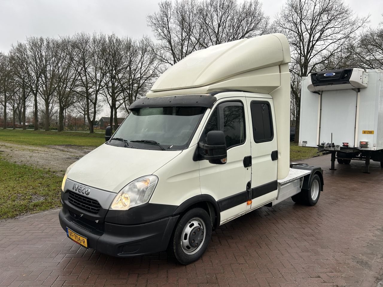 PKW-Anhänger des Typs Sonstige be trekker 10 ton Iveco Daily 35C17 slaap cabine, Gebrauchtmaschine in Putten (Bild 4)