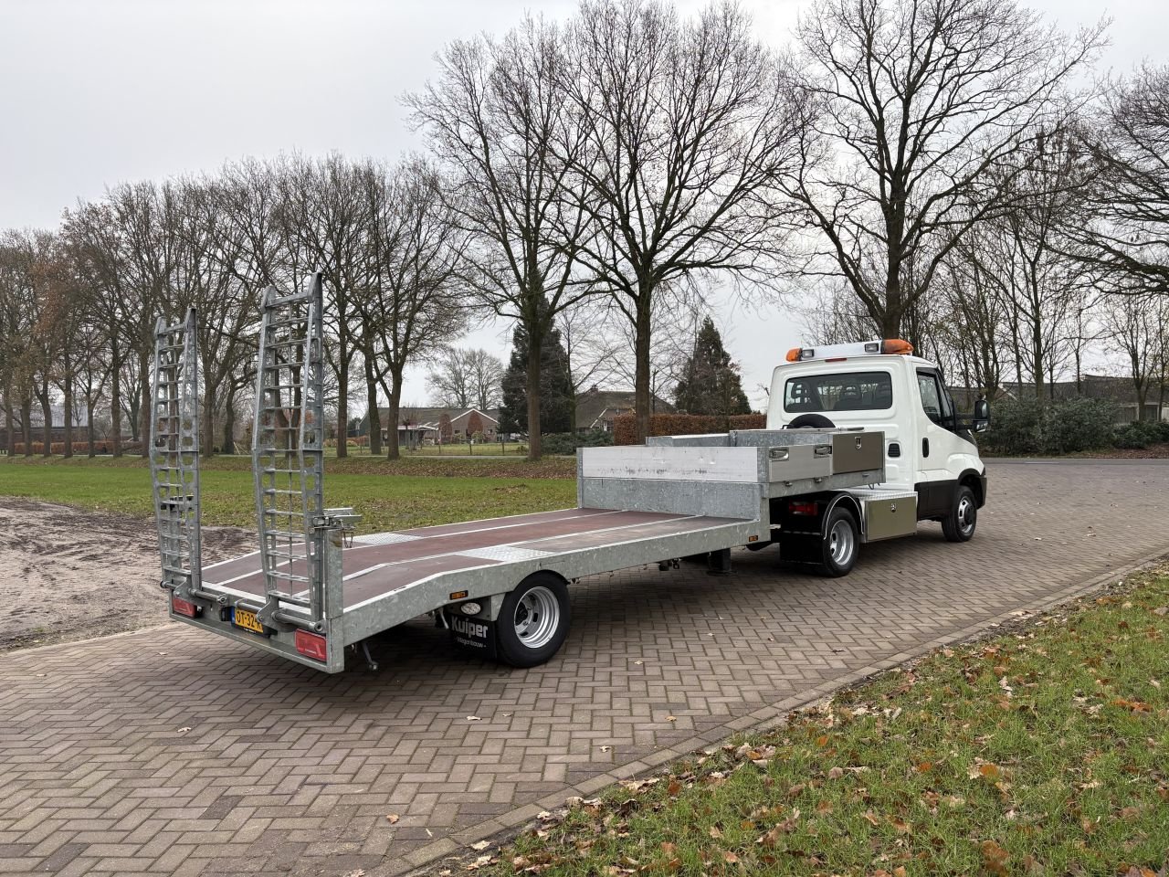PKW-Anhänger от тип Sonstige be trekker 7 ton Iveco Daily 40C21 - oplegger KUIPER 5, Gebrauchtmaschine в Putten (Снимка 10)