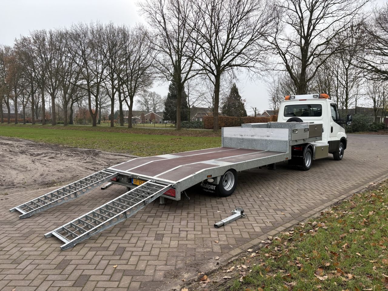 PKW-Anhänger от тип Sonstige be trekker 7 ton Iveco Daily 40C21 - oplegger KUIPER 5, Gebrauchtmaschine в Putten (Снимка 7)