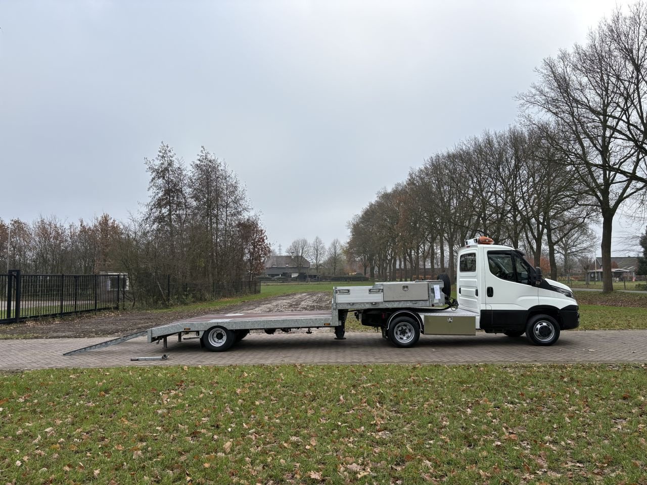PKW-Anhänger от тип Sonstige be trekker 7 ton Iveco Daily 40C21 - oplegger KUIPER 5, Gebrauchtmaschine в Putten (Снимка 5)