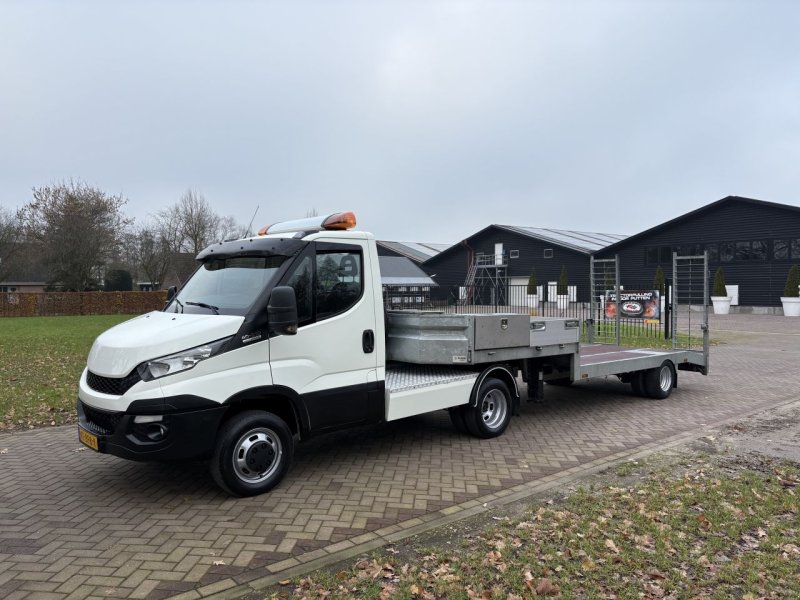 PKW-Anhänger tip Sonstige be trekker 7 ton Iveco Daily 40C21 - oplegger KUIPER 5, Gebrauchtmaschine in Putten