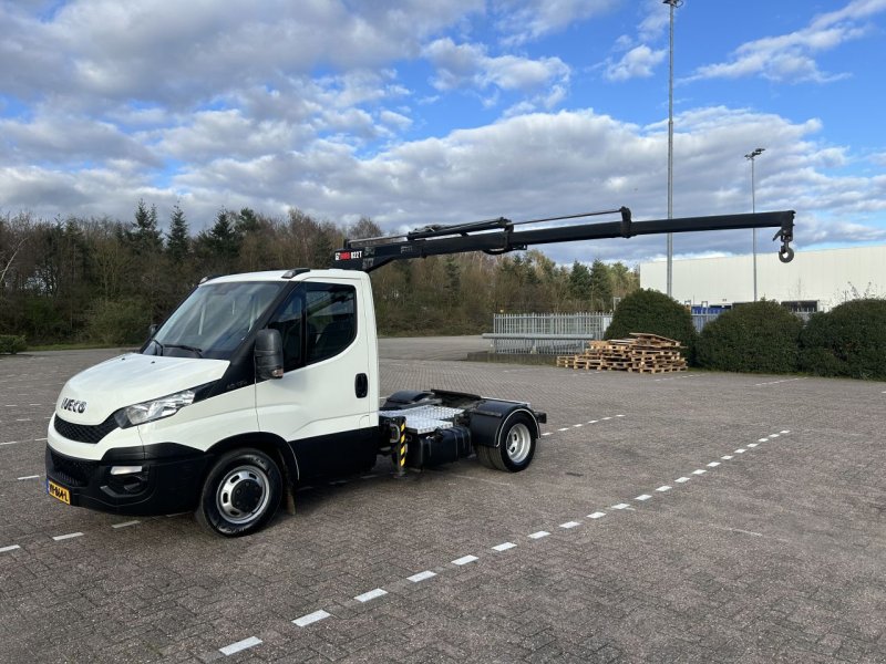 PKW-Anhänger типа Sonstige BE trekker 9.1 ton Iveco kraan Daily 40C17 euro 5 (57.005km ), Gebrauchtmaschine в Putten (Фотография 1)