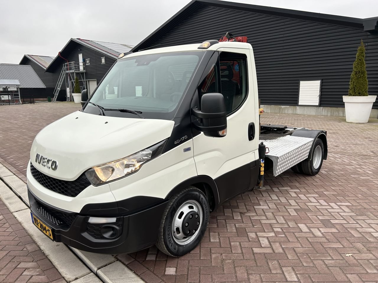 PKW-Anhänger des Typs Sonstige be trekker 9.3 ton iveco 40c17 be trekker 9.3 ton iveco 40c17 euro 5 met kraan, Gebrauchtmaschine in Putten (Bild 4)