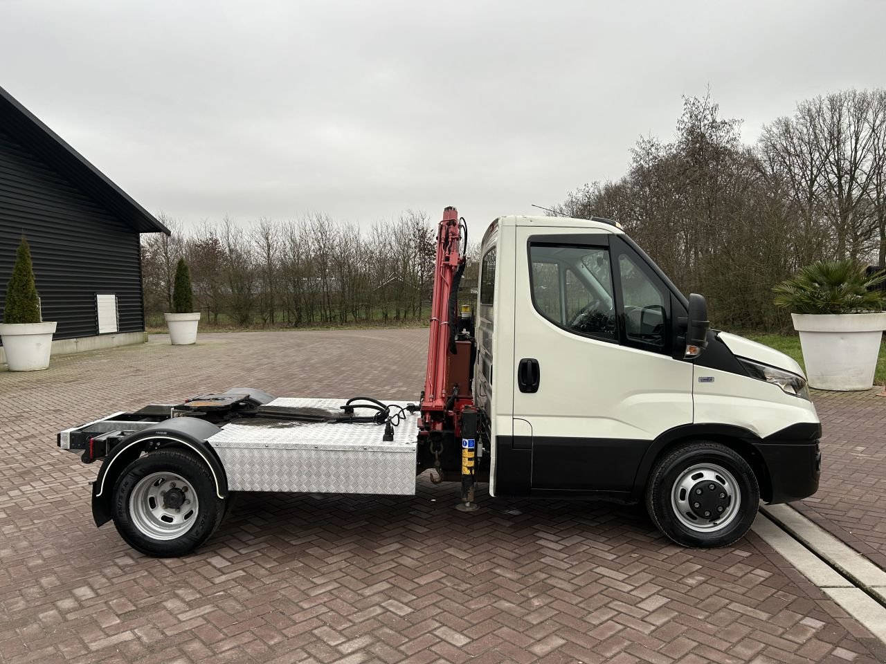 PKW-Anhänger des Typs Sonstige be trekker 9.3 ton iveco 40c17 be trekker 9.3 ton iveco 40c17 euro 5 met kraan, Gebrauchtmaschine in Putten (Bild 9)