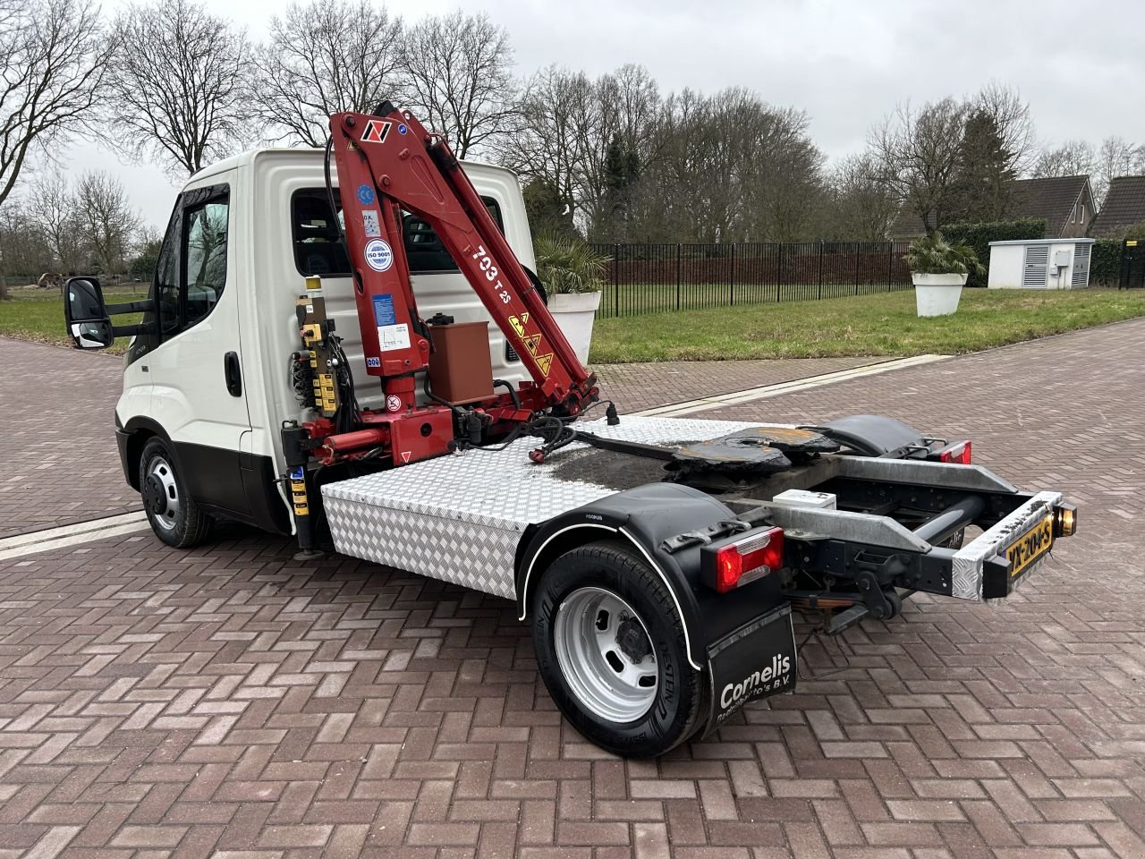 PKW-Anhänger des Typs Sonstige be trekker 9.3 ton iveco 40c17 be trekker 9.3 ton iveco 40c17 euro 5 met kraan, Gebrauchtmaschine in Putten (Bild 8)