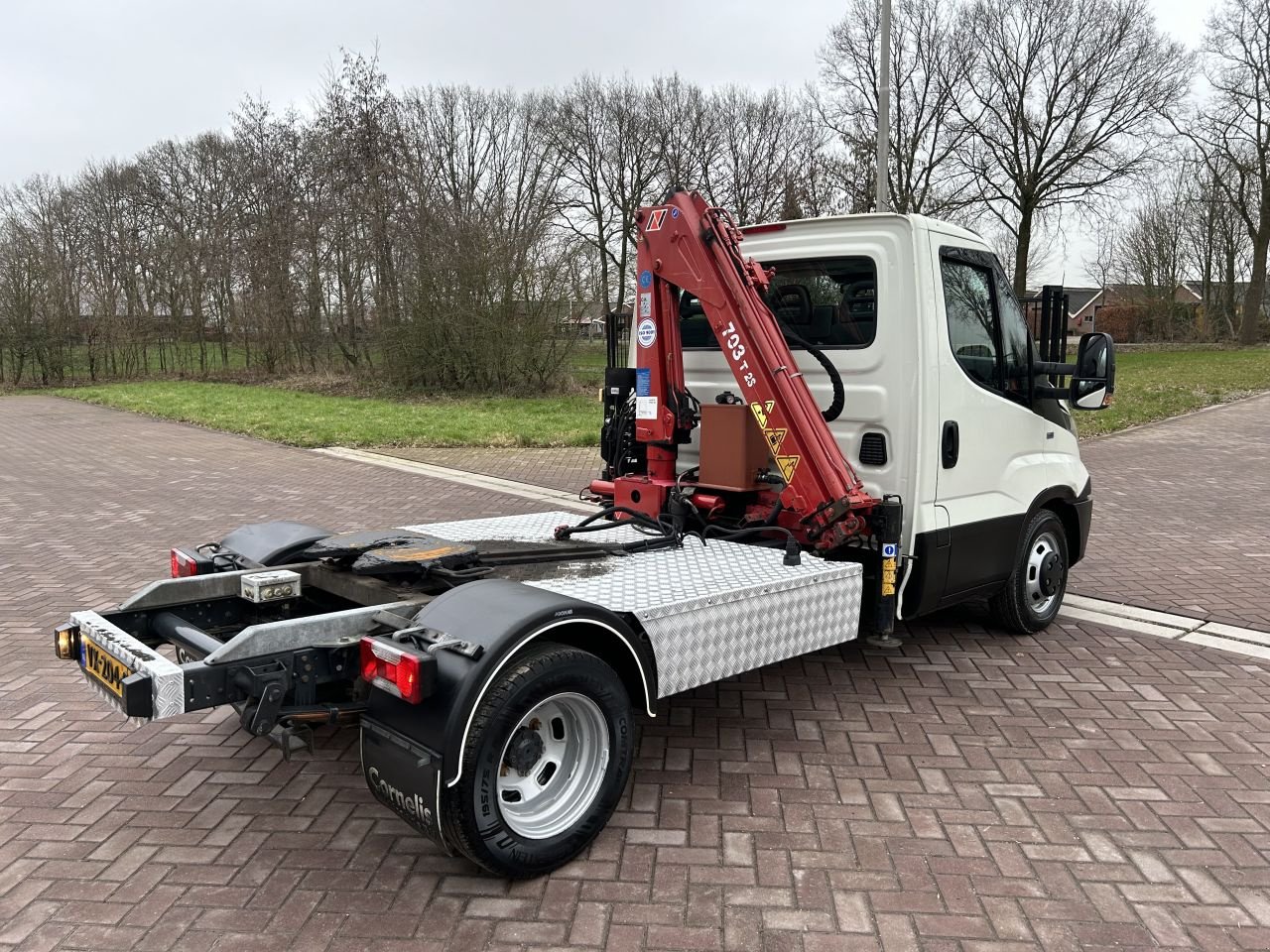 PKW-Anhänger des Typs Sonstige be trekker 9.3 ton iveco 40c17 be trekker 9.3 ton iveco 40c17 euro 5 met kraan, Gebrauchtmaschine in Putten (Bild 7)
