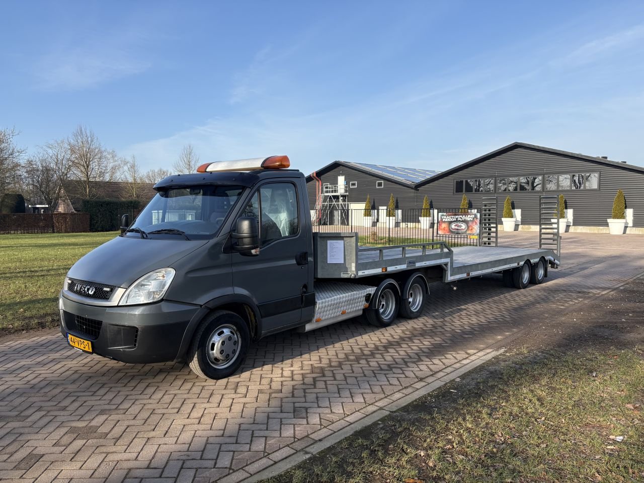 PKW-Anhänger del tipo Sonstige be trekker Iveco 15 TON N1 - oplegger 13 Veldhuizen, Gebrauchtmaschine en Putten (Imagen 3)