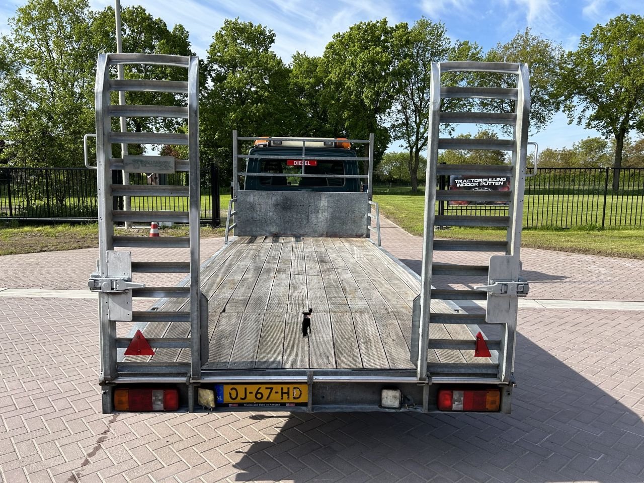 PKW-Anhänger des Typs Sonstige be trekker iveco 40C15 clixtar be trekker iveco 40C15 clixtar oprijwagen laadvermogen 3.600 kg, Gebrauchtmaschine in Putten (Bild 7)