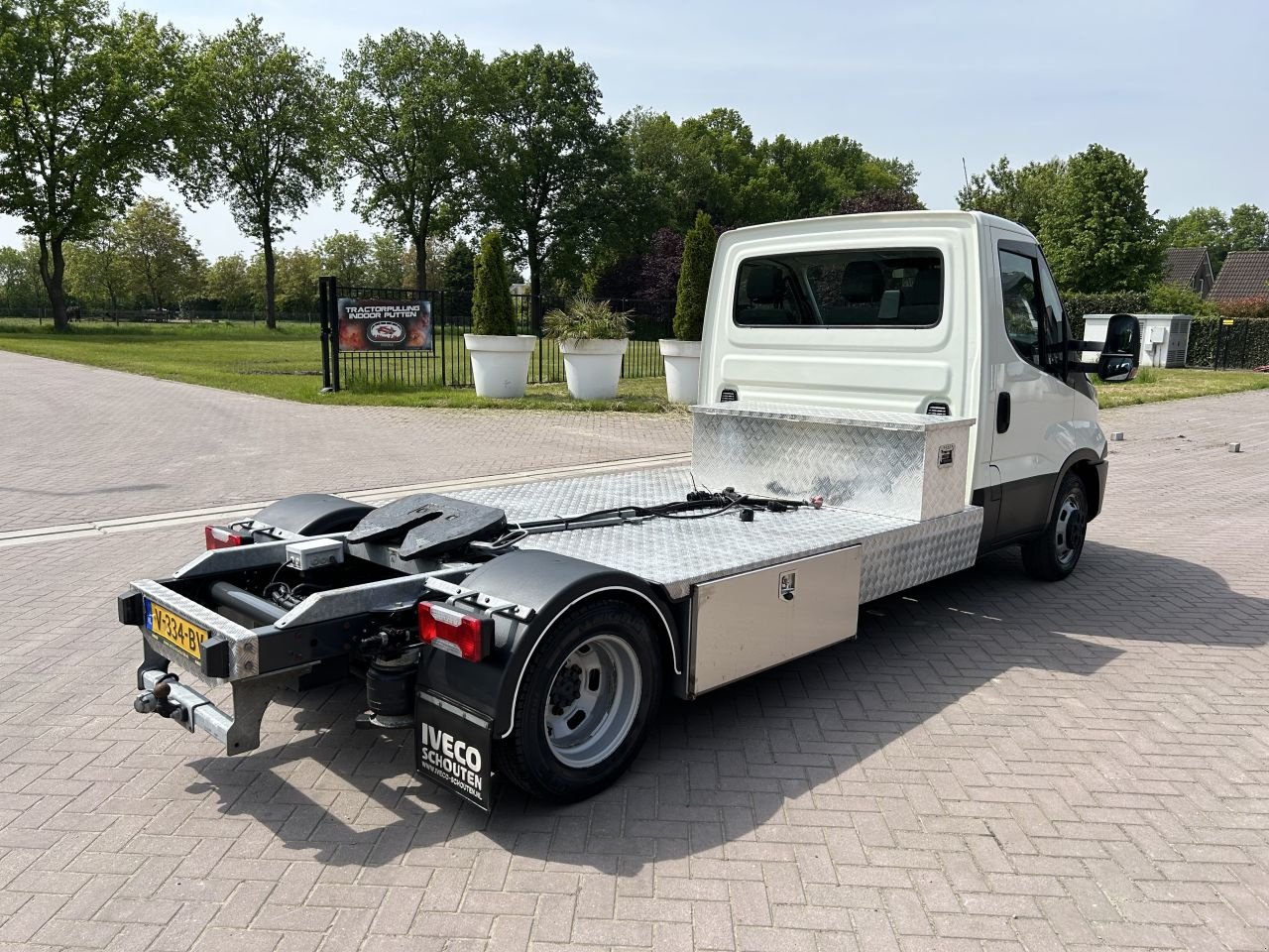 PKW-Anhänger typu Sonstige be trekker Iveco 40C18 Hi Matic automaat euro 6 (410 wielbass ), Gebrauchtmaschine v Putten (Obrázek 5)