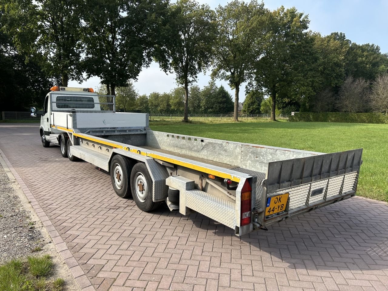 PKW-Anhänger Türe ait Sonstige Be trekker Iveco - be oplegger kuip 10540 kg laadvermogen, Gebrauchtmaschine içinde Putten (resim 5)