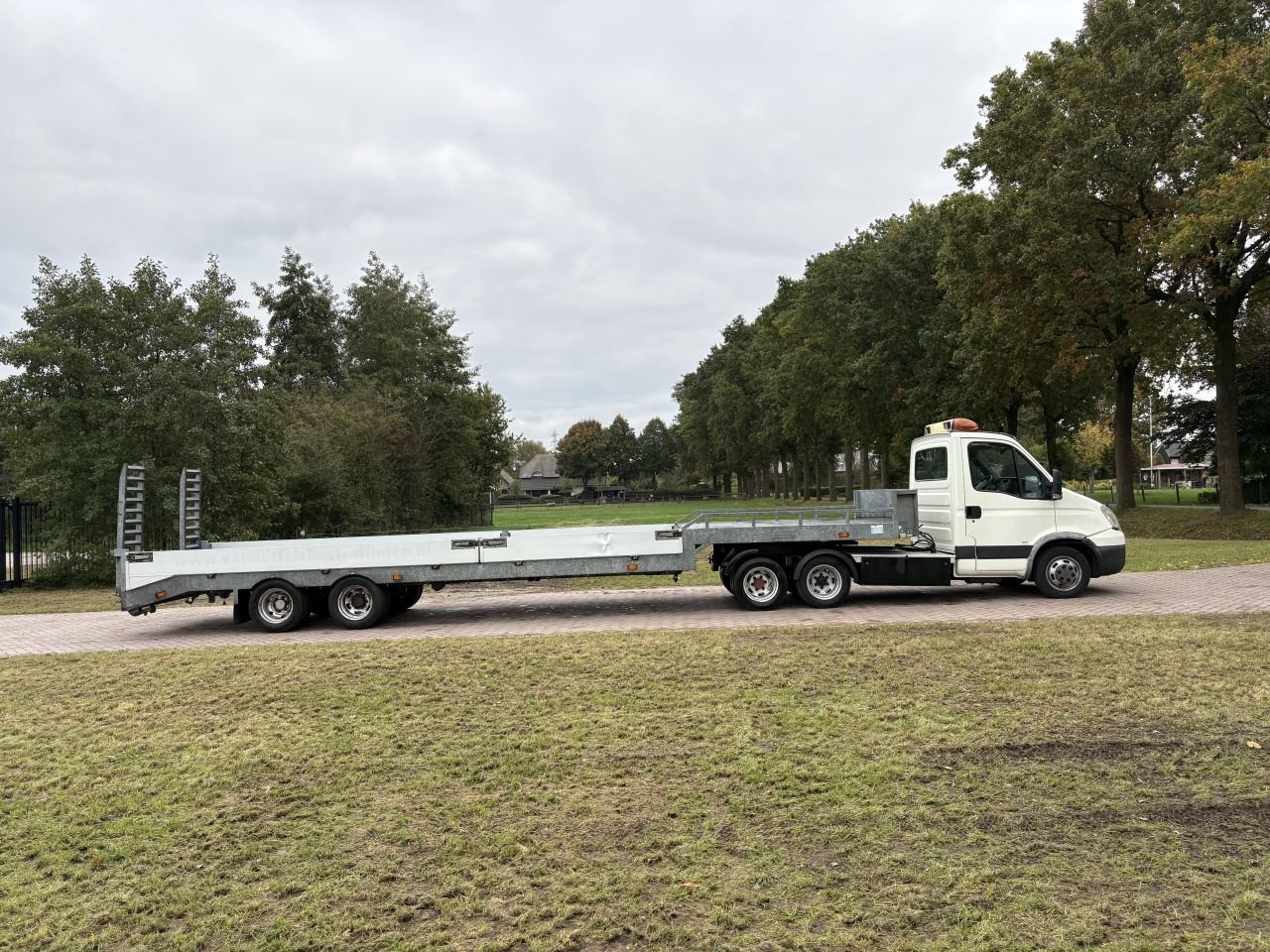 PKW-Anhänger tip Sonstige be trekker Iveco Daily 35C18 jee oplegger jeeb-as semi dieplad, Gebrauchtmaschine in Putten (Poză 4)