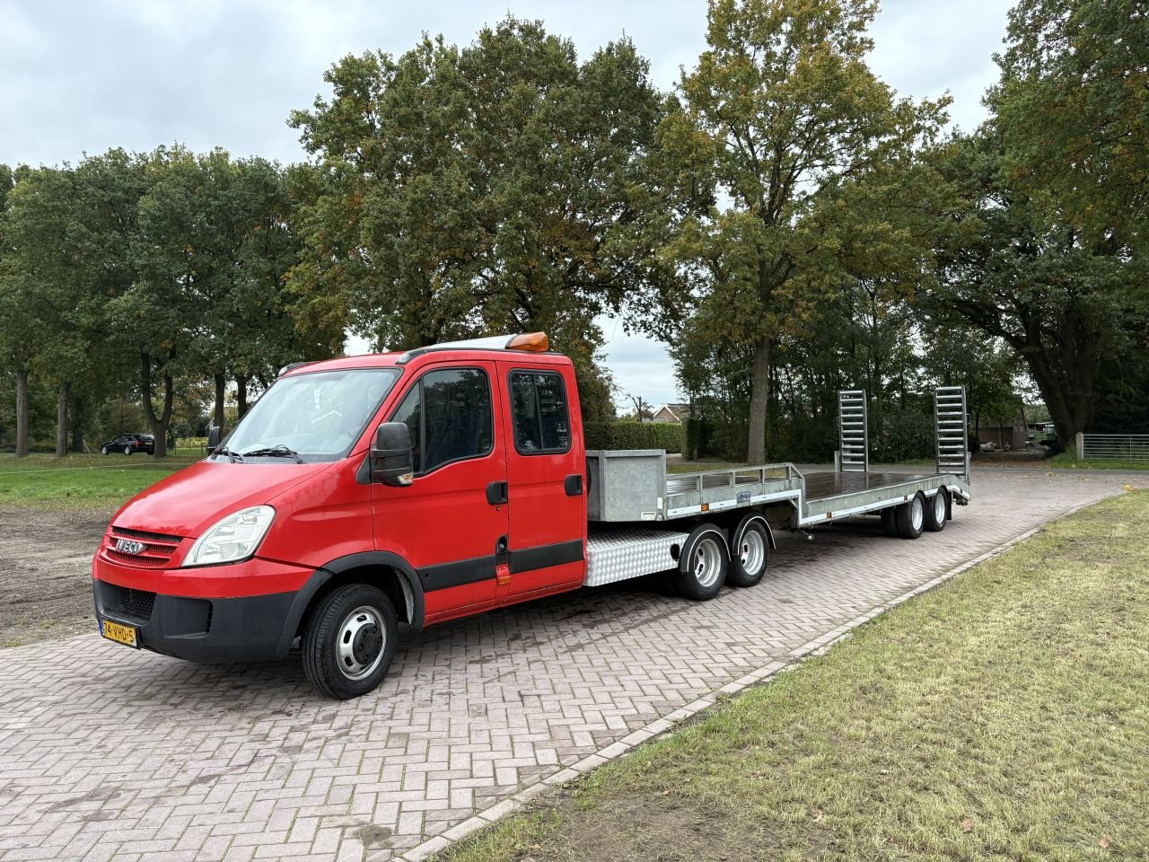 PKW-Anhänger typu Sonstige be trekker Iveco Daily 40C18 jeep-as -be oplegger Jeeb-as sem, Gebrauchtmaschine v Putten (Obrázek 1)