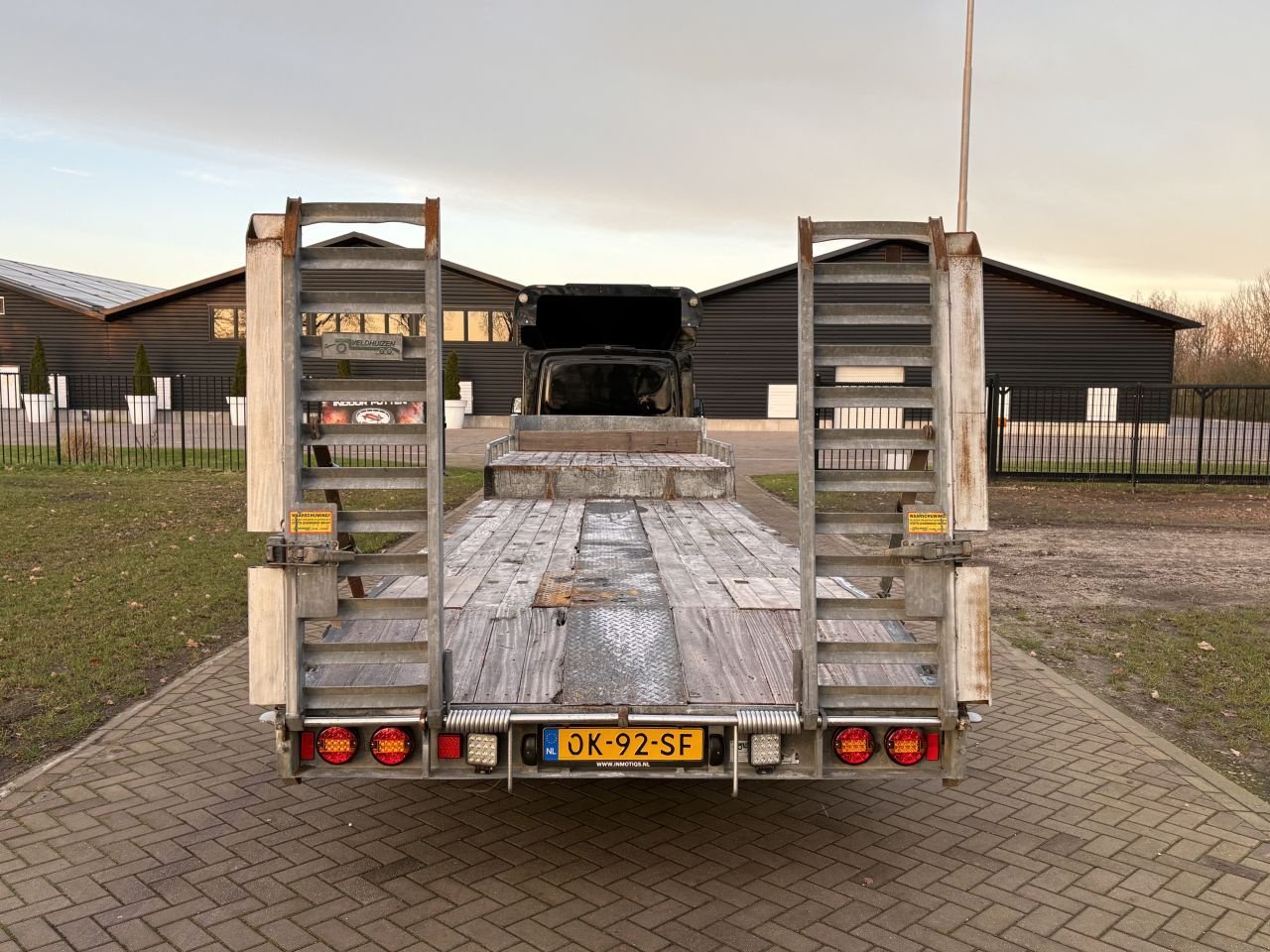 PKW-Anhänger za tip Sonstige be trekker Iveco Daily 50C17 - oplegger Jeeb-as semi diepl, Gebrauchtmaschine u Putten (Slika 8)