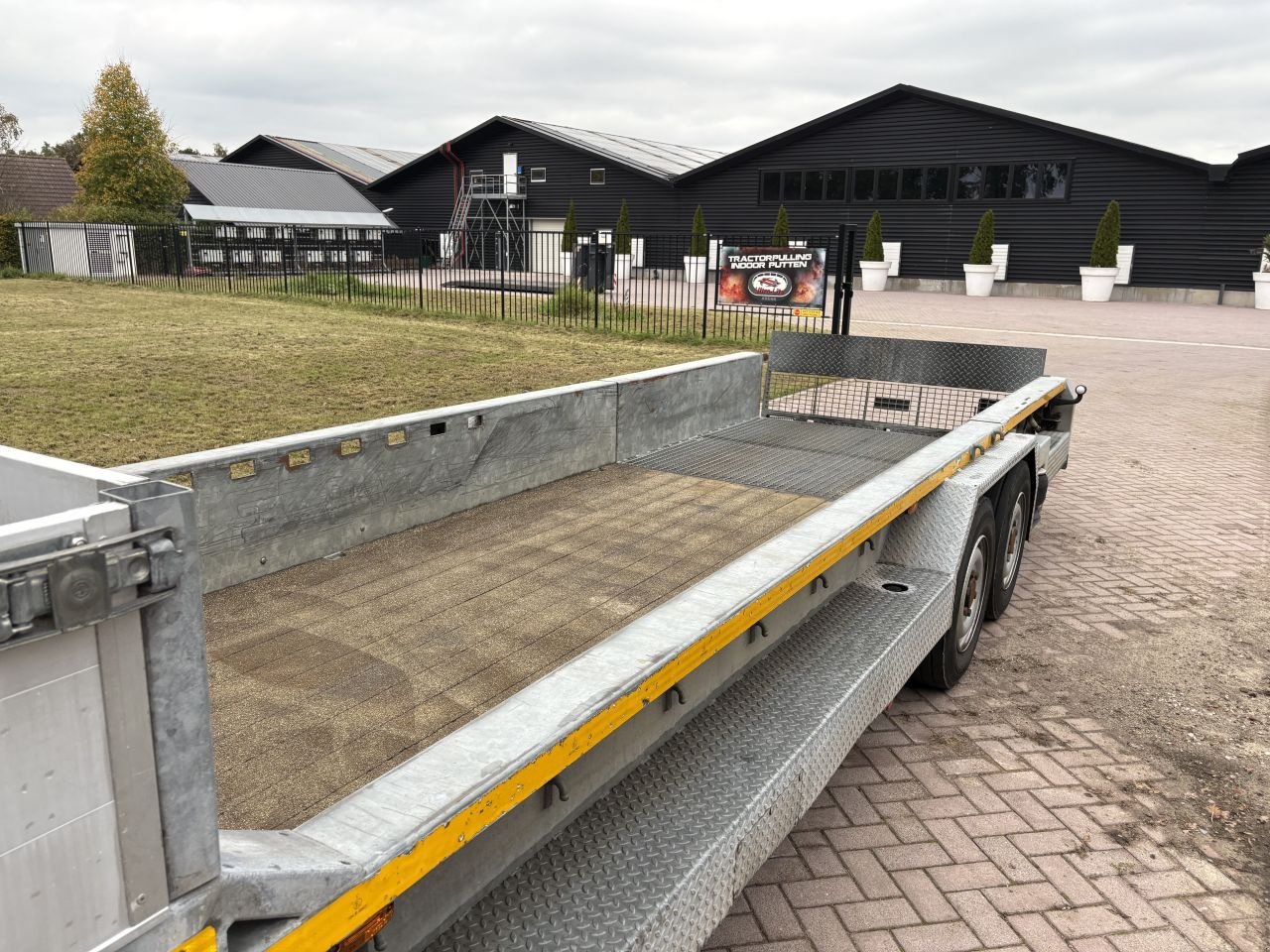 PKW-Anhänger Türe ait Sonstige be trekker Iveco Daily 50C17 - semi kuip met knikvloer, Gebrauchtmaschine içinde Putten (resim 10)