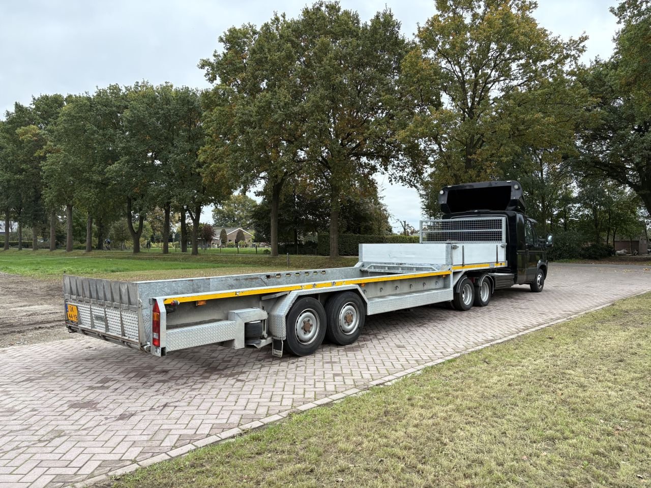 PKW-Anhänger Türe ait Sonstige be trekker Iveco Daily 50C17 - semi kuip met knikvloer, Gebrauchtmaschine içinde Putten (resim 7)