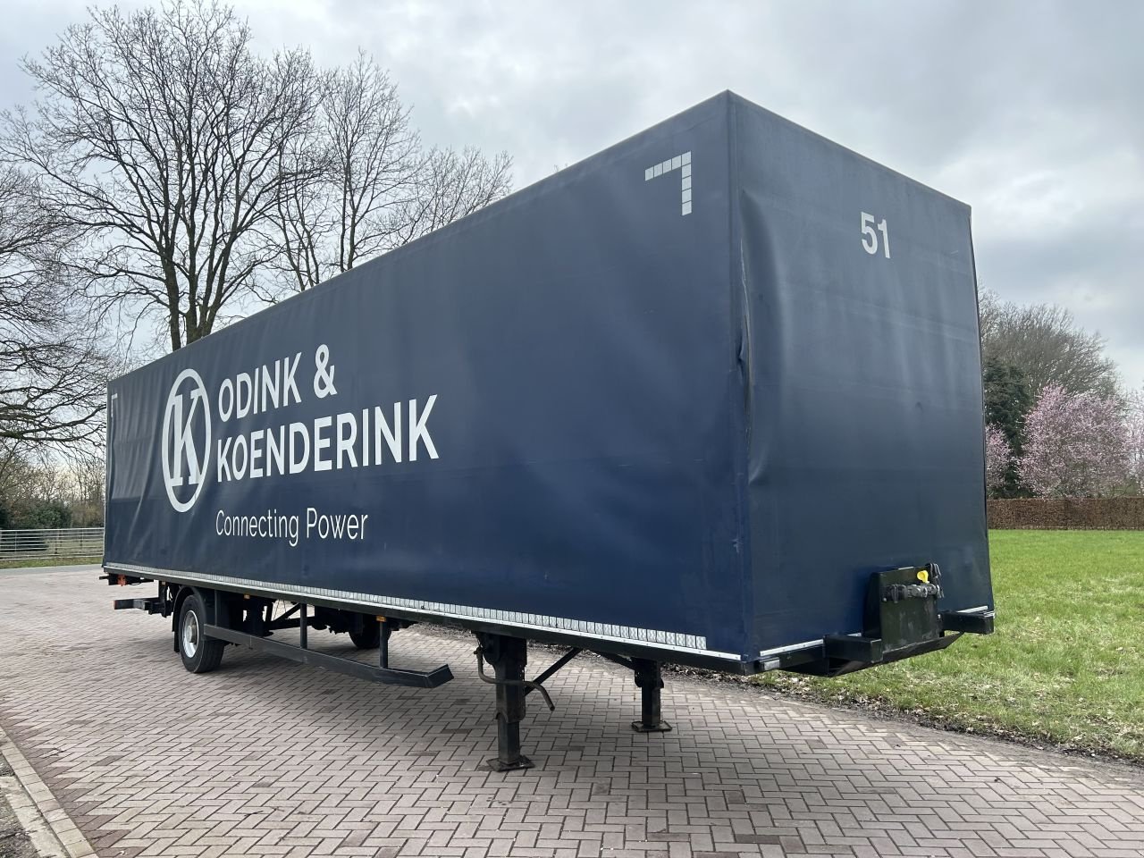 PKW-Anhänger tipa Sonstige DRAF be oplegger 7 ton DRAF be oplegger 7 ton huifzeilen met laadklep 750 kg, Gebrauchtmaschine u Putten (Slika 2)