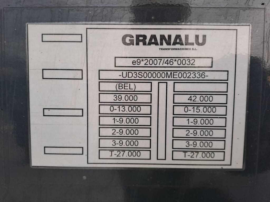 PKW-Anhänger typu Sonstige DTM Granalu OL47TC-3 + MAN NGTS33.510 (2 sets ), Gebrauchtmaschine v Stabroek (Obrázek 7)