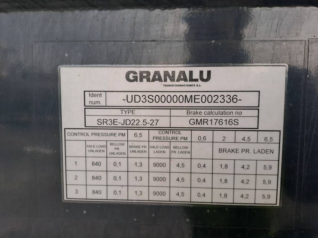 PKW-Anhänger typu Sonstige DTM Granalu OL47TC-3 + MAN NGTS33.510 (2 sets ), Gebrauchtmaschine v Stabroek (Obrázek 8)