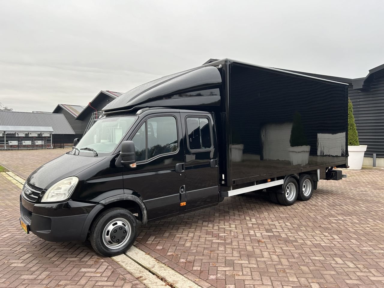 PKW-Anhänger tipa Sonstige dubbele cabine clixtar Iveco 40C18 met laadklep 750 kg, Gebrauchtmaschine u Putten (Slika 1)