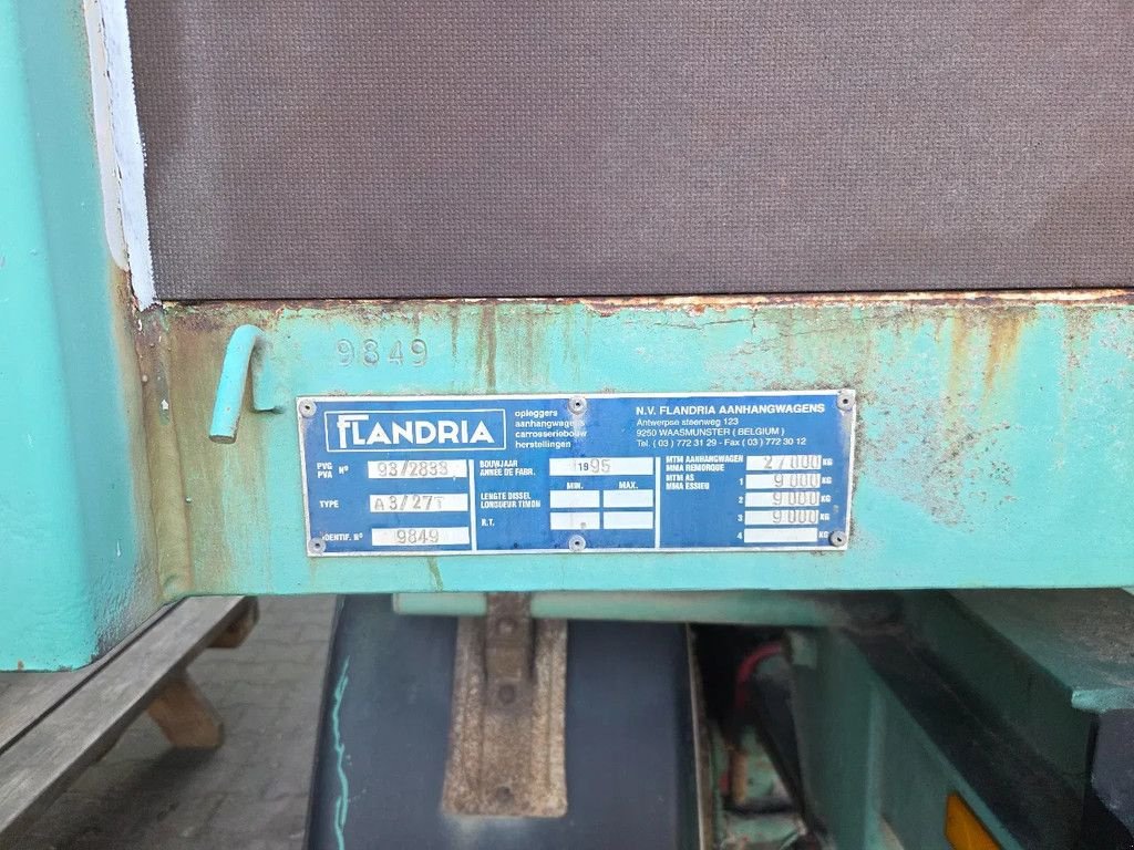 PKW-Anhänger типа Sonstige Flandria 3 as luchtgeveerd, Gebrauchtmaschine в Emmeloord (Фотография 11)