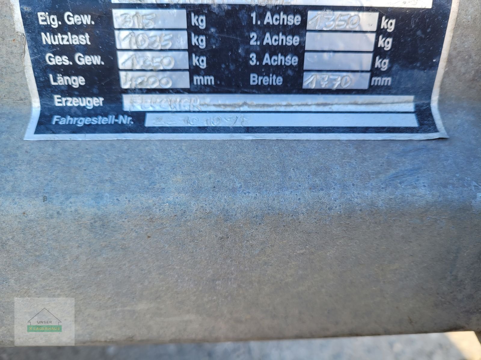 PKW-Anhänger of the type Sonstige Flucher 300-150 G, Gebrauchtmaschine in Gleisdorf (Picture 2)