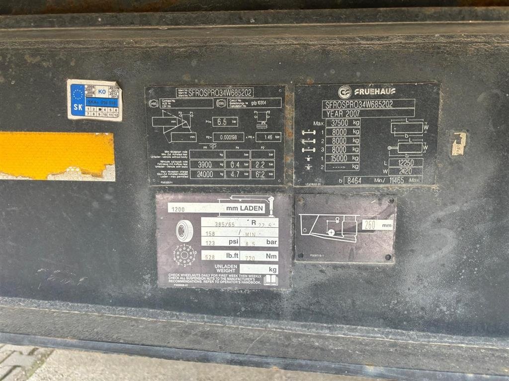 PKW-Anhänger des Typs Sonstige FRUEHAUF, Gebrauchtmaschine in  (Bild 6)