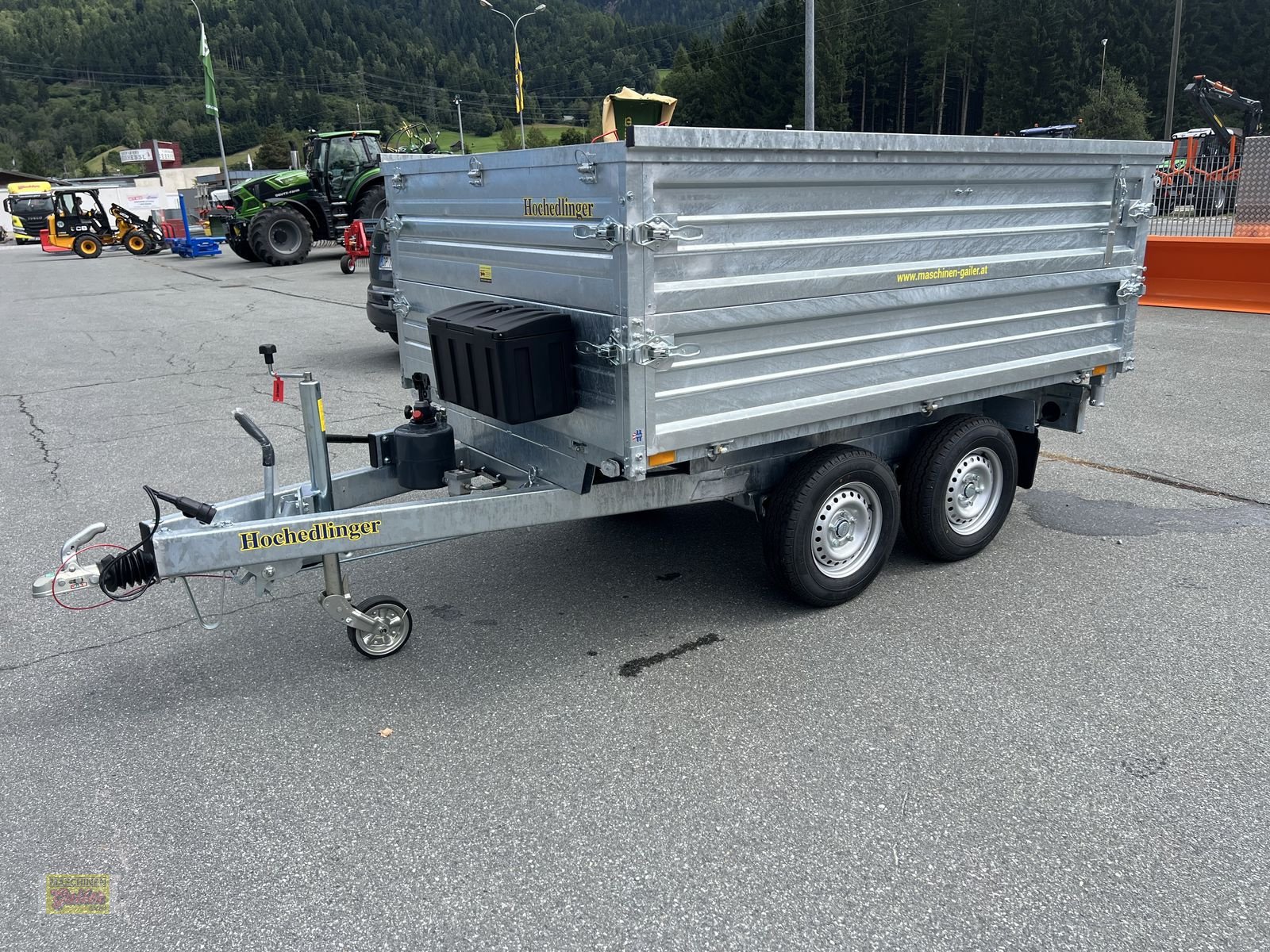 PKW-Anhänger Türe ait Sonstige Hochedlinger-Rückwärtskipper TH-RK 27 25 16, Neumaschine içinde Kötschach (resim 9)