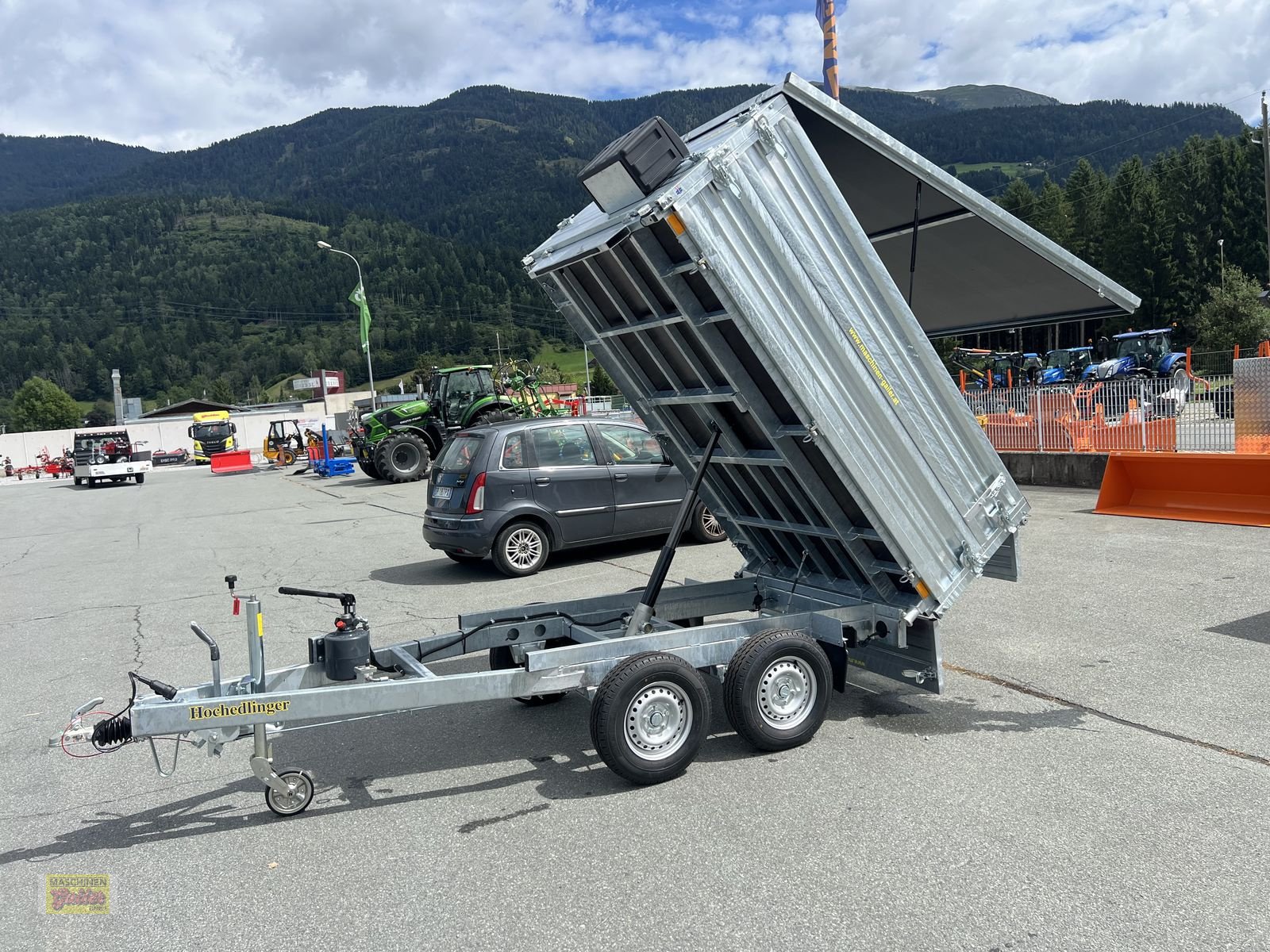 PKW-Anhänger Türe ait Sonstige Hochedlinger-Rückwärtskipper TH-RK 27 25 16, Neumaschine içinde Kötschach (resim 1)