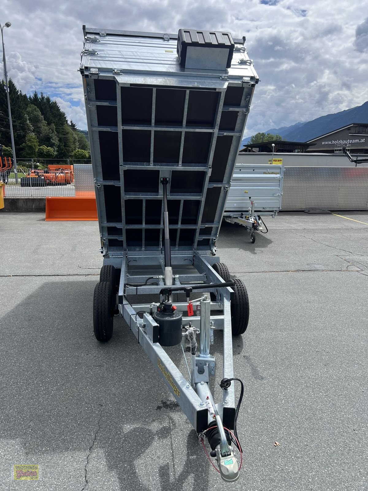 PKW-Anhänger Türe ait Sonstige Hochedlinger-Rückwärtskipper TH-RK 27 25 16, Neumaschine içinde Kötschach (resim 4)