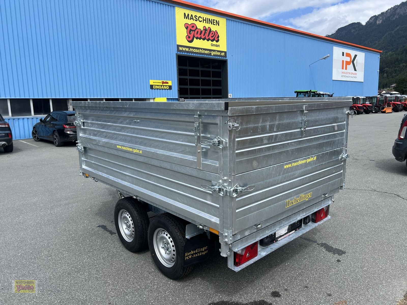 PKW-Anhänger Türe ait Sonstige Hochedlinger-Rückwärtskipper TH-RK 27 25 16, Neumaschine içinde Kötschach (resim 13)