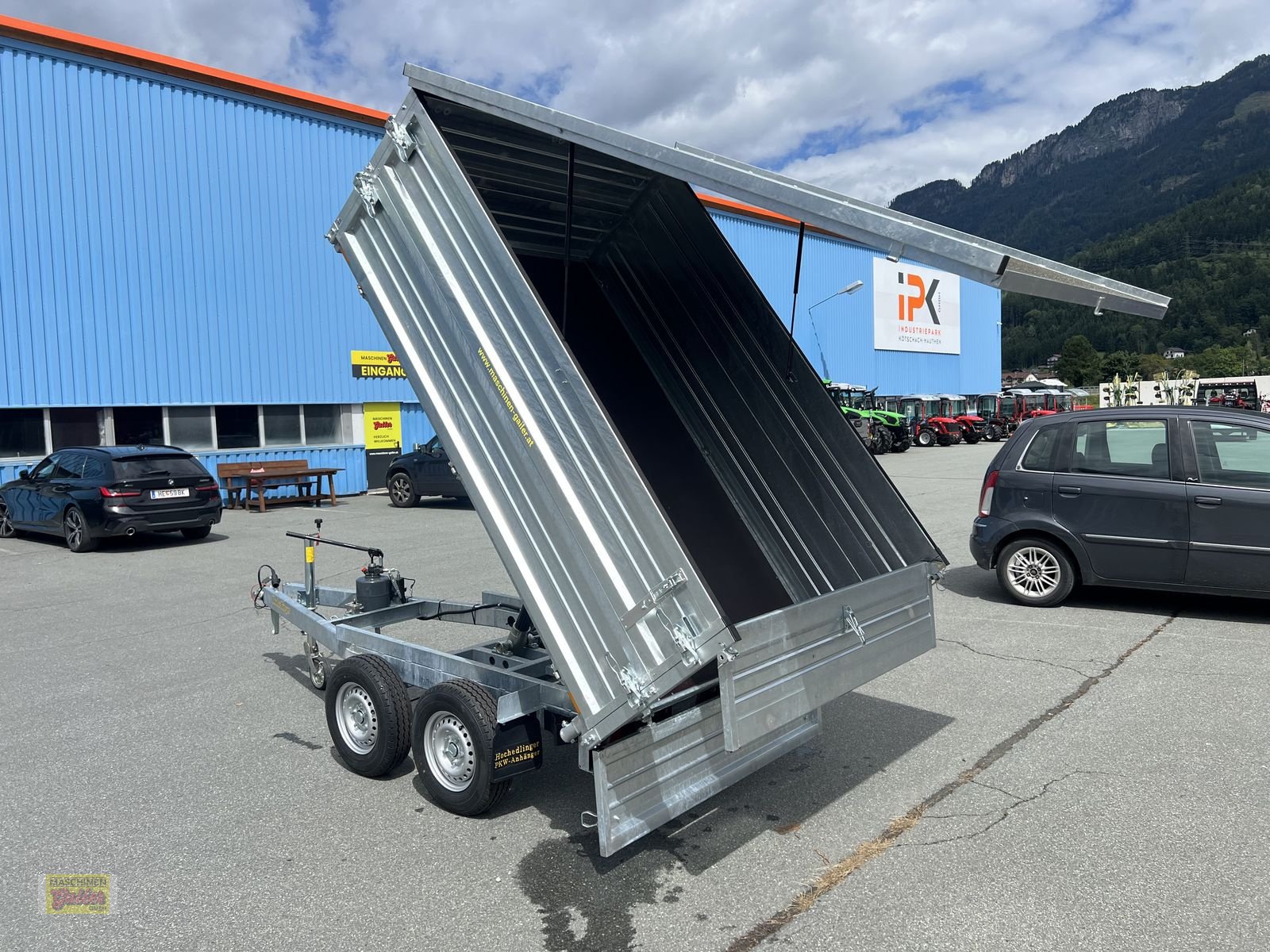 PKW-Anhänger Türe ait Sonstige Hochedlinger-Rückwärtskipper TH-RK 27 25 16, Neumaschine içinde Kötschach (resim 2)