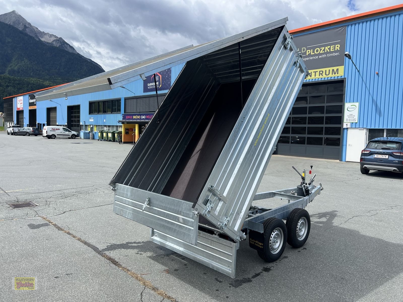 PKW-Anhänger Türe ait Sonstige Hochedlinger-Rückwärtskipper TH-RK 27 25 16, Neumaschine içinde Kötschach (resim 3)