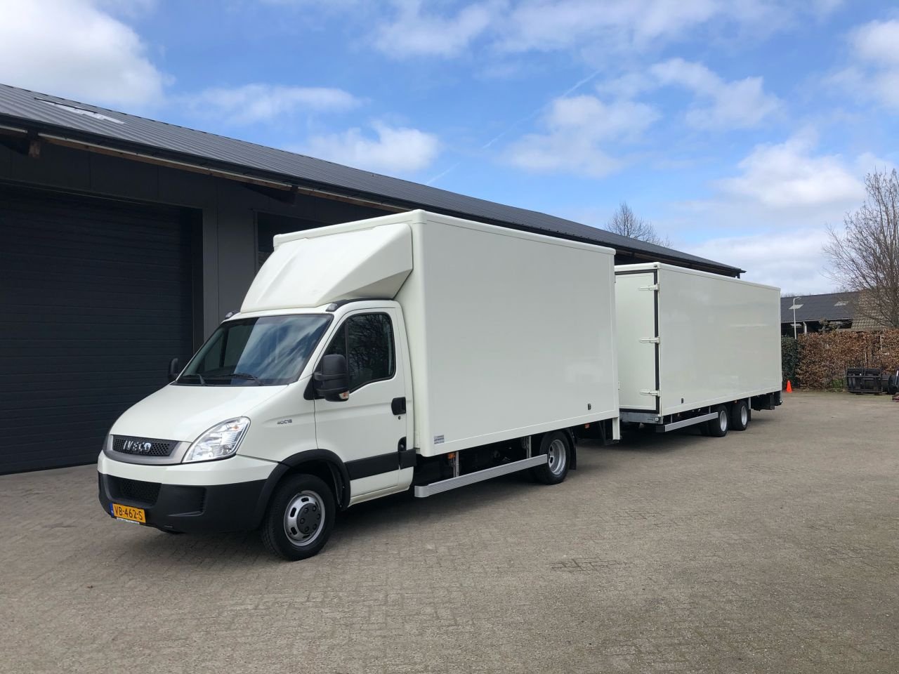 PKW-Anhänger des Typs Sonstige Iveco 40C18 bakwagen 9.5 ton (28) aanhanger lucht rem euro 5, Gebrauchtmaschine in Putten (Bild 2)