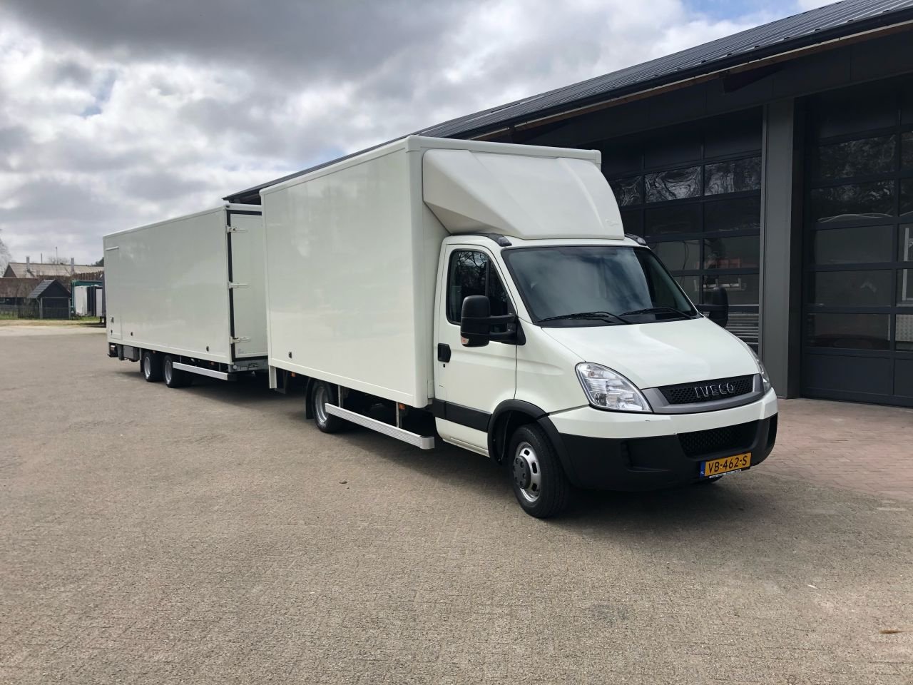 PKW-Anhänger des Typs Sonstige Iveco 40C18 bakwagen 9.5 ton (28) aanhanger lucht rem euro 5, Gebrauchtmaschine in Putten (Bild 3)