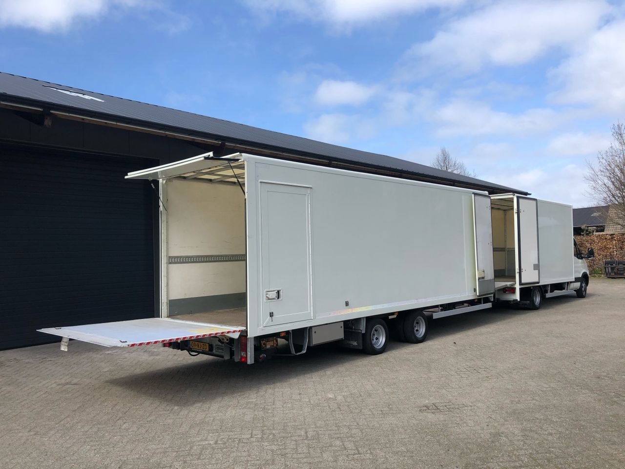 PKW-Anhänger des Typs Sonstige Iveco 40C18 bakwagen 9.5 ton (28) aanhanger lucht rem euro 5, Gebrauchtmaschine in Putten (Bild 4)