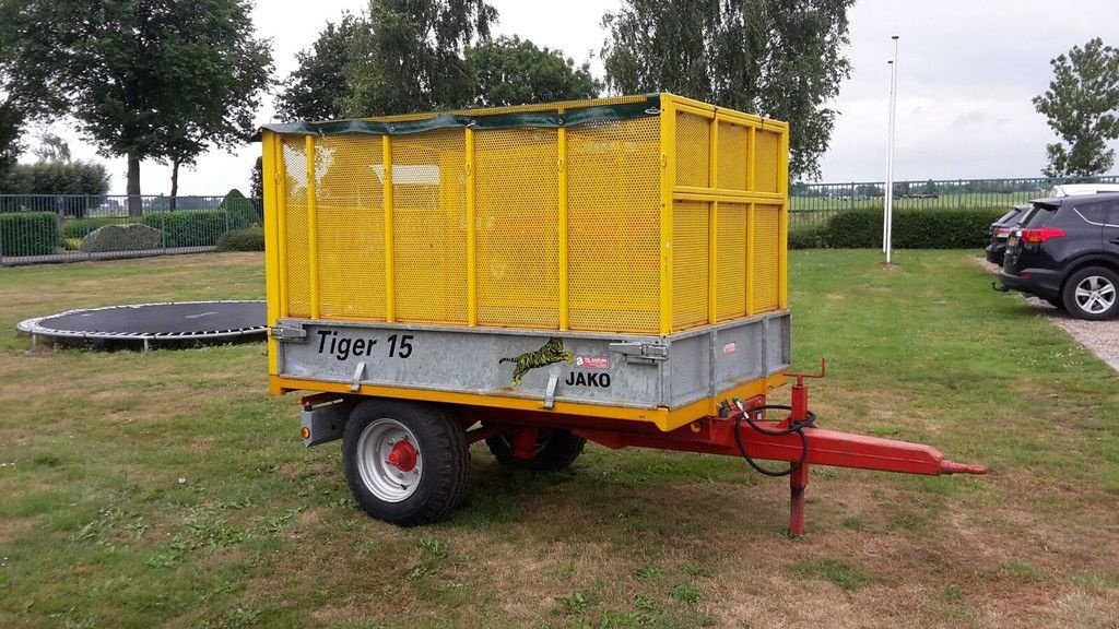 PKW-Anhänger des Typs Sonstige Jako tiger 15 met snipperopbouw, Neumaschine in Goudriaan (Bild 6)