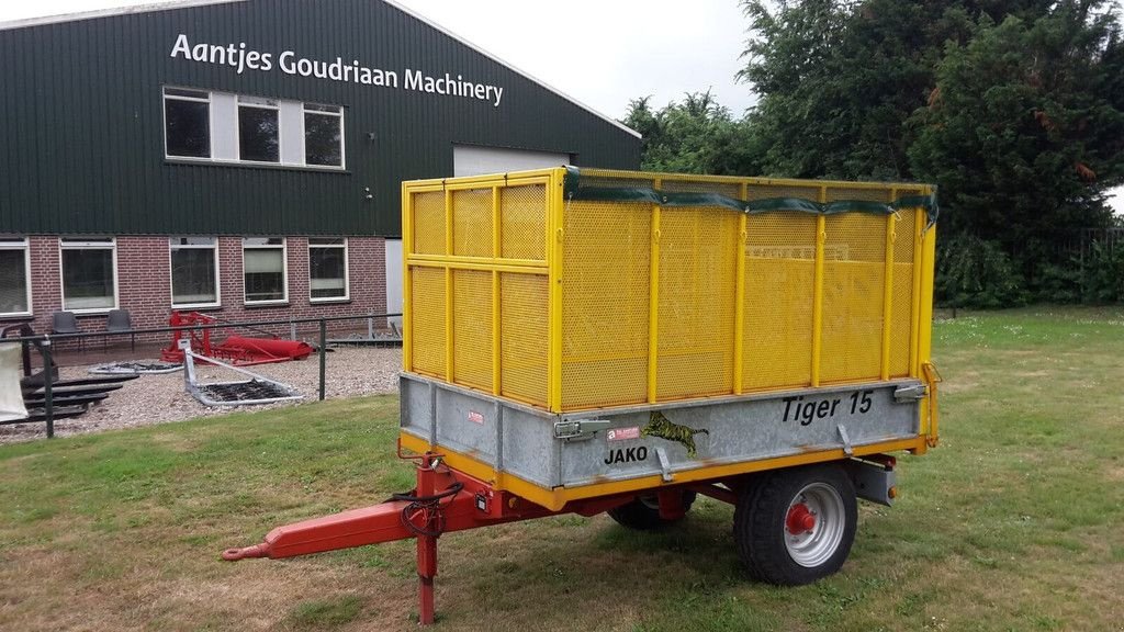 PKW-Anhänger des Typs Sonstige Jako tiger 15 met snipperopbouw, Neumaschine in Goudriaan (Bild 1)