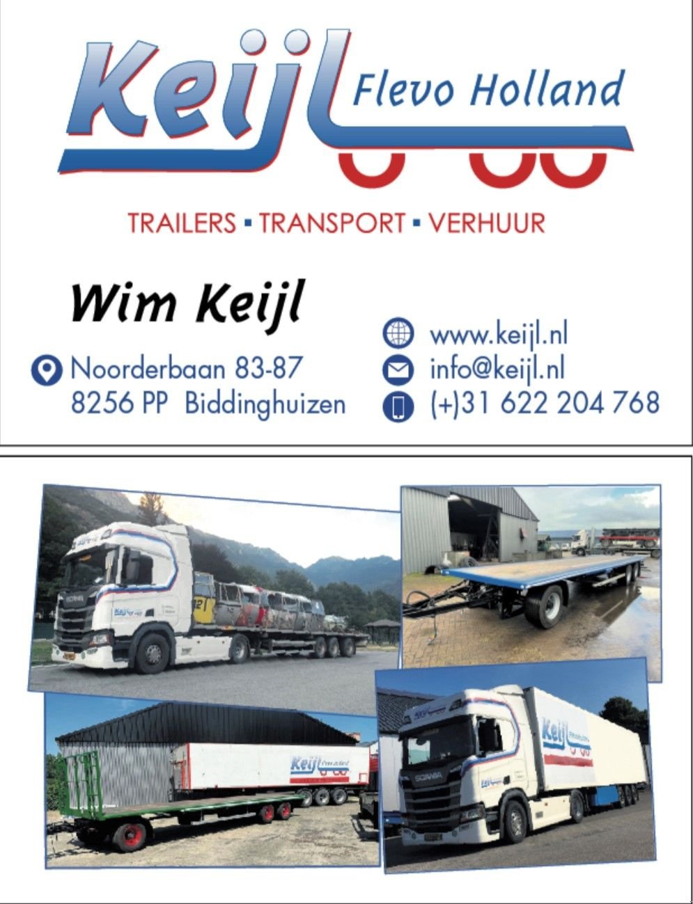 PKW-Anhänger des Typs Sonstige JUMBO Helmond Keijl Agriliner, Gebrauchtmaschine in Biddinghuizen (Bild 5)