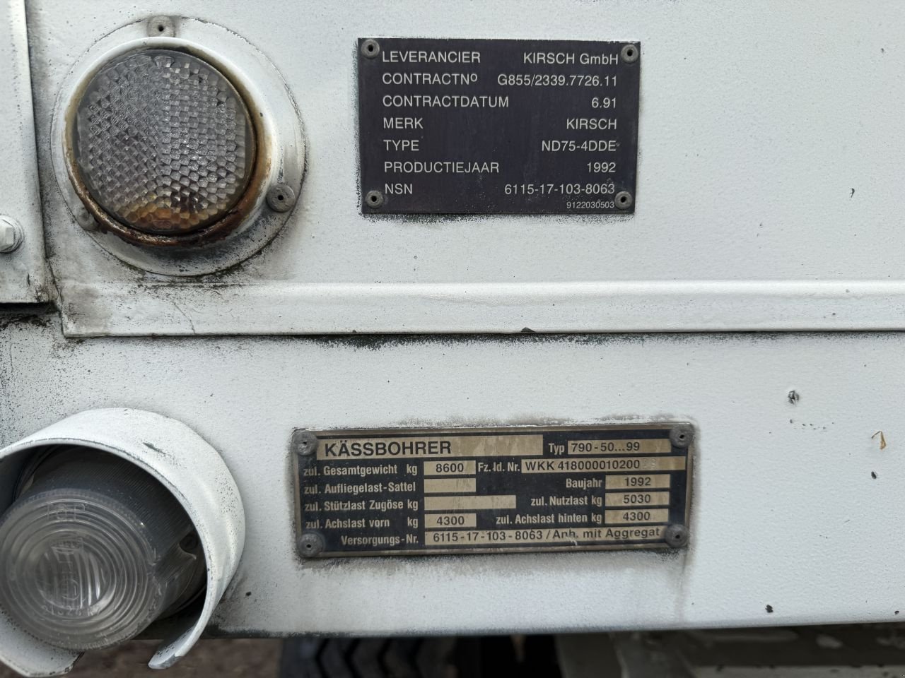 PKW-Anhänger a típus Sonstige K&auml;ssbohrer, Gebrauchtmaschine ekkor: Almen (Kép 8)