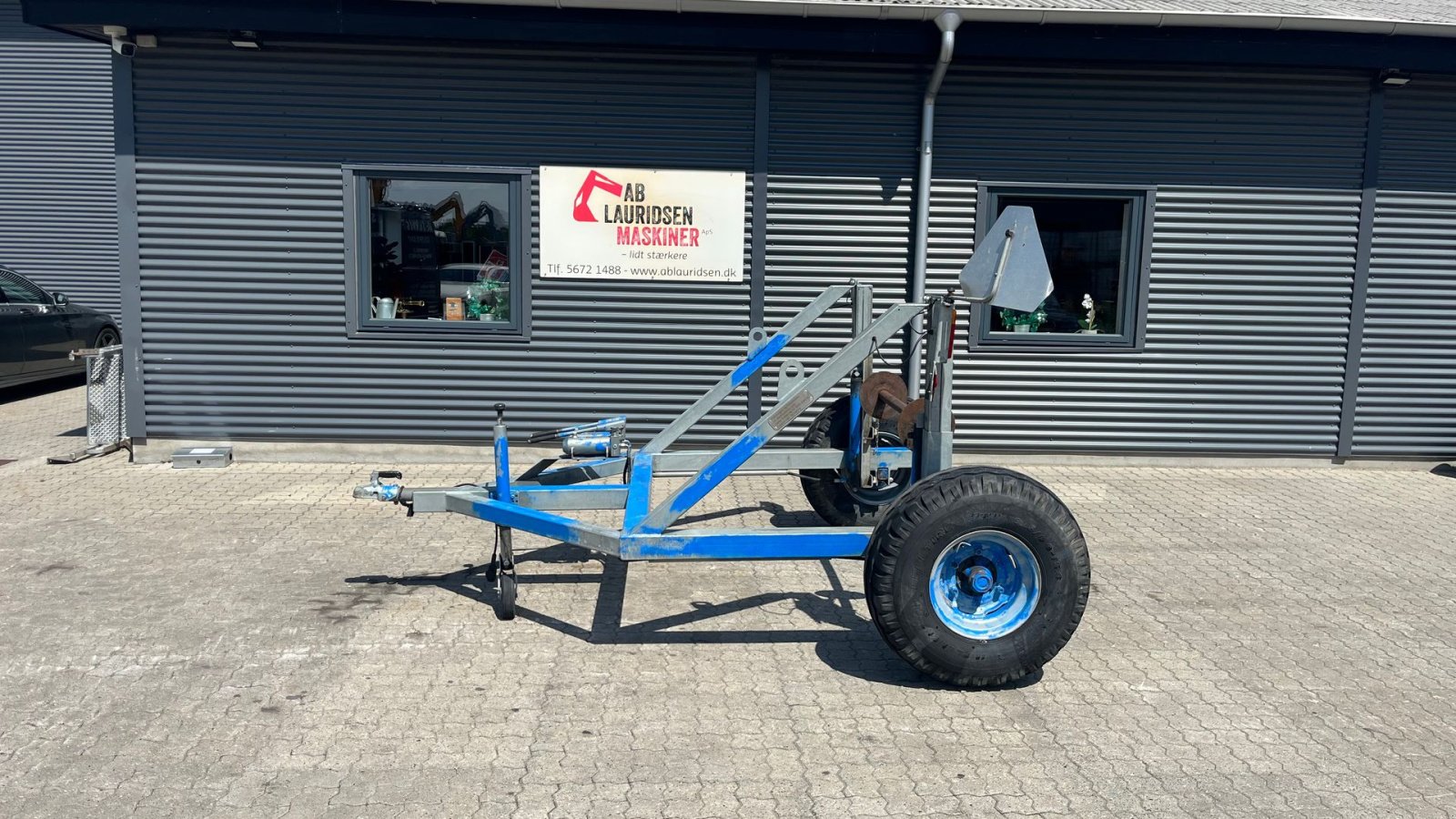 PKW-Anhänger Türe ait Sonstige Kabel trailer med hydraulisk løft., Gebrauchtmaschine içinde Rønnede (resim 1)