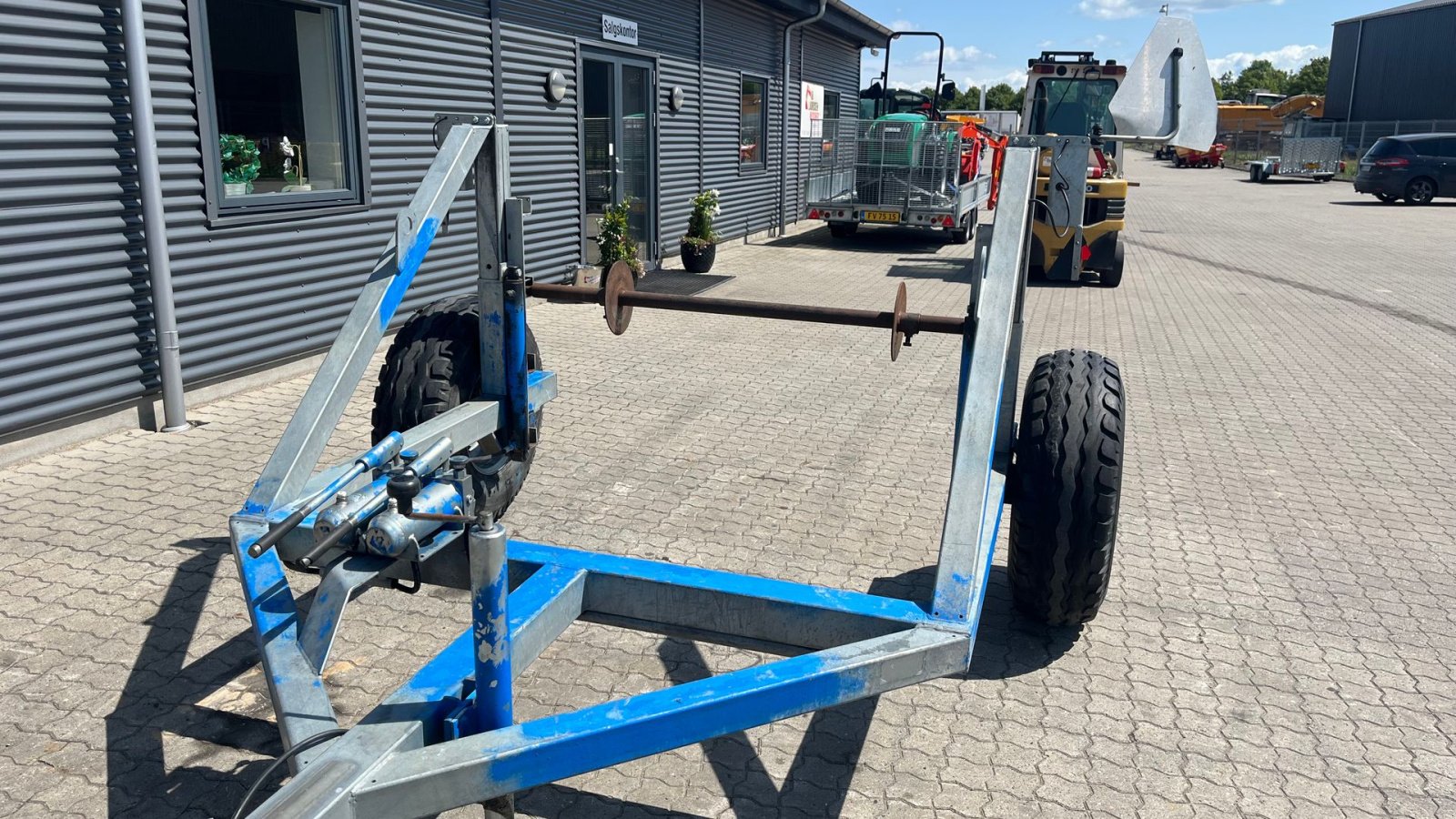 PKW-Anhänger Türe ait Sonstige Kabel trailer med hydraulisk løft., Gebrauchtmaschine içinde Rønnede (resim 4)