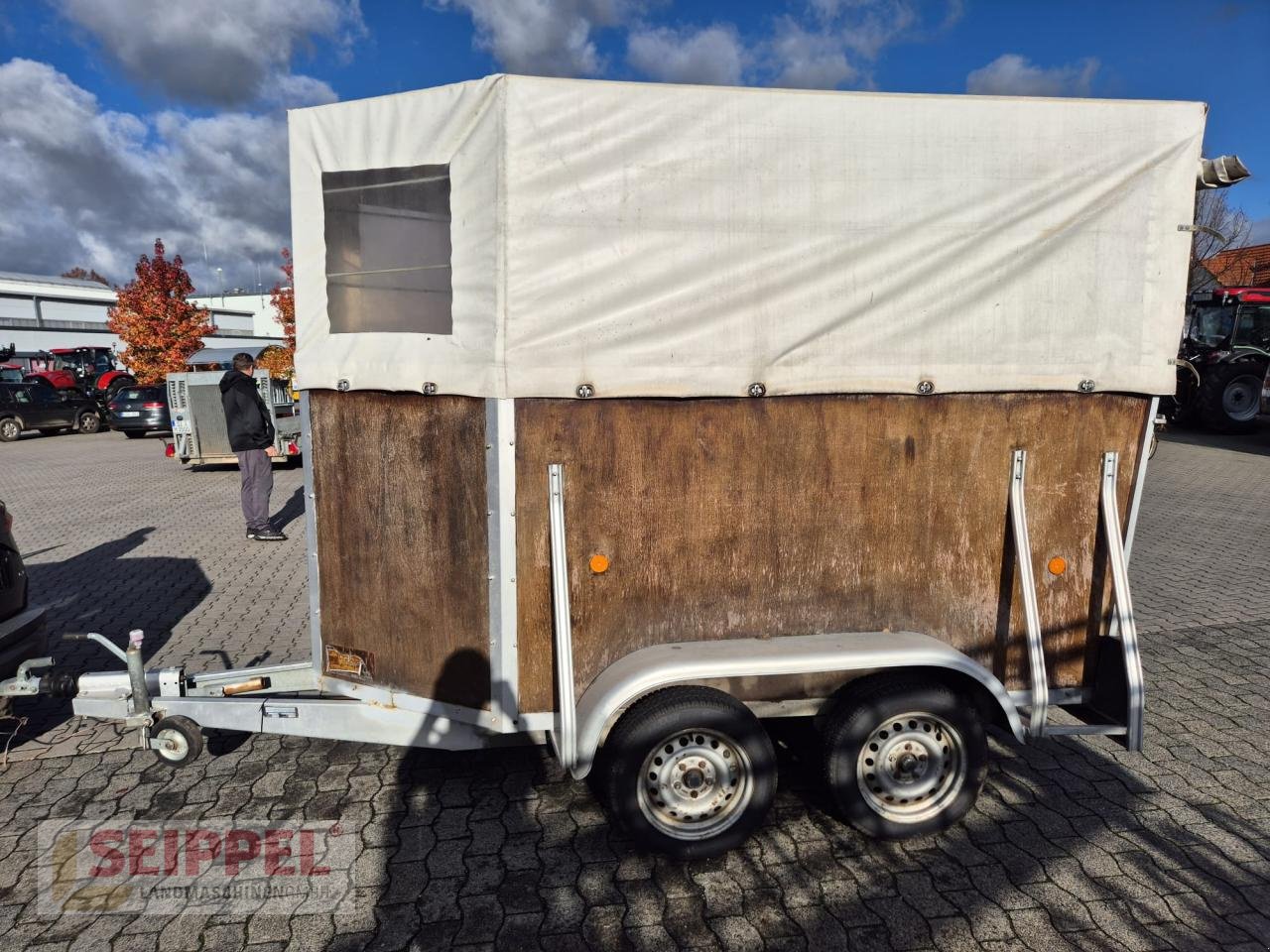 PKW-Anhänger Türe ait Sonstige Keine Angabe PFERDEANHÄNGER, Gebrauchtmaschine içinde Groß-Umstadt (resim 4)