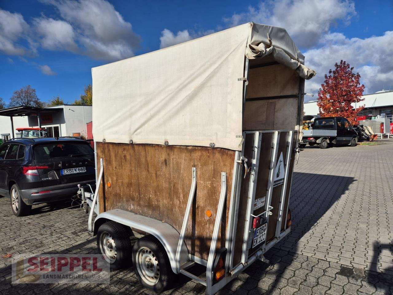 PKW-Anhänger Türe ait Sonstige Keine Angabe PFERDEANHÄNGER, Gebrauchtmaschine içinde Groß-Umstadt (resim 5)