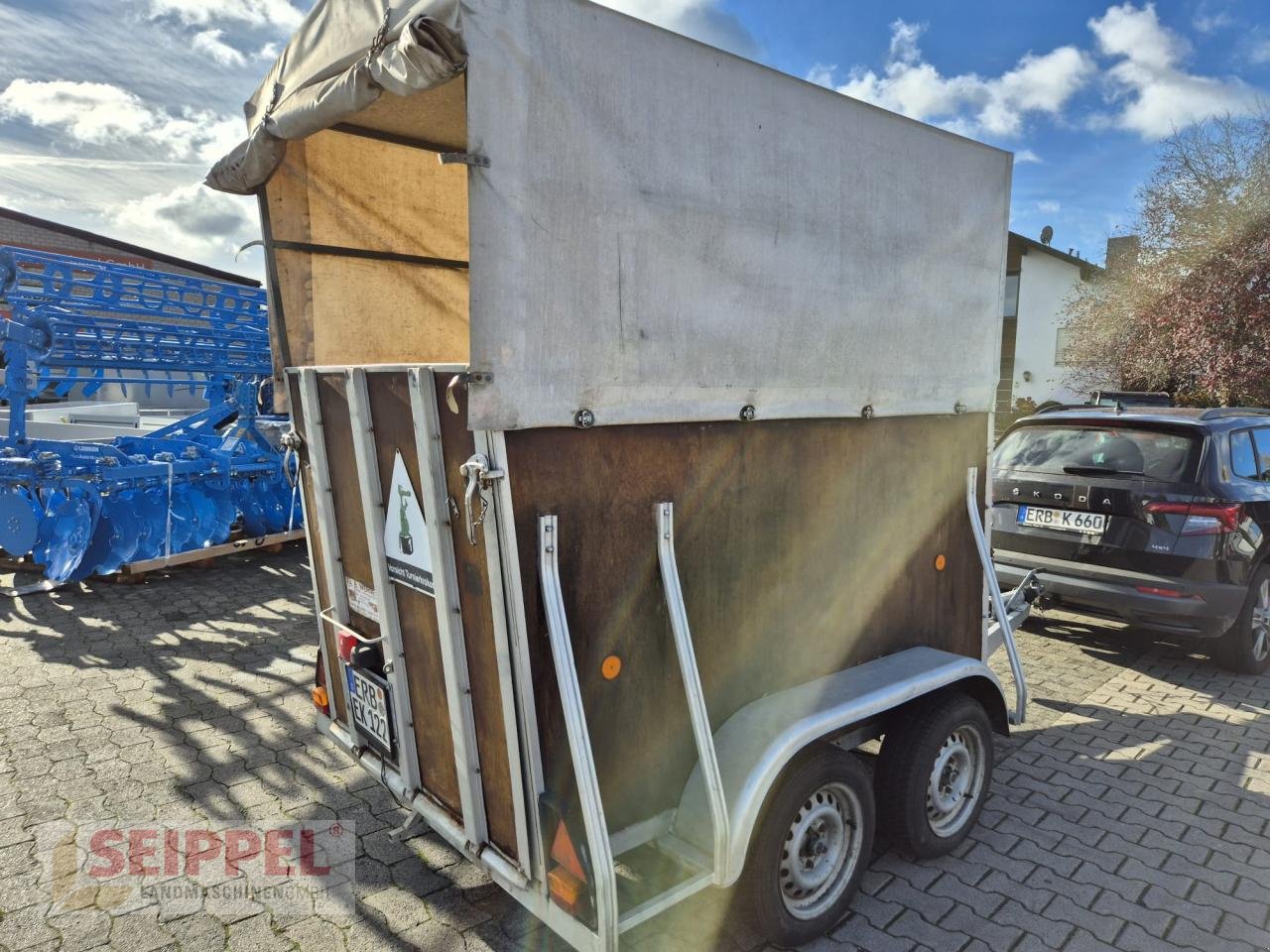PKW-Anhänger Türe ait Sonstige Keine Angabe PFERDEANHÄNGER, Gebrauchtmaschine içinde Groß-Umstadt (resim 7)
