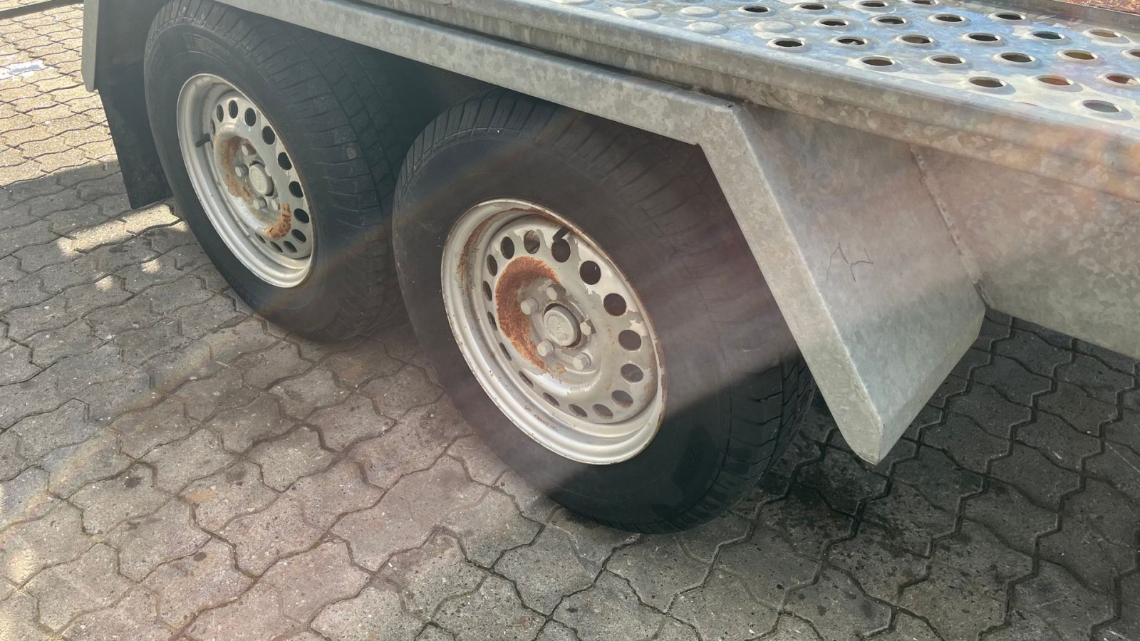 PKW-Anhänger typu Sonstige l3500 2700kg autotrailer, Gebrauchtmaschine w Rønnede (Zdjęcie 9)