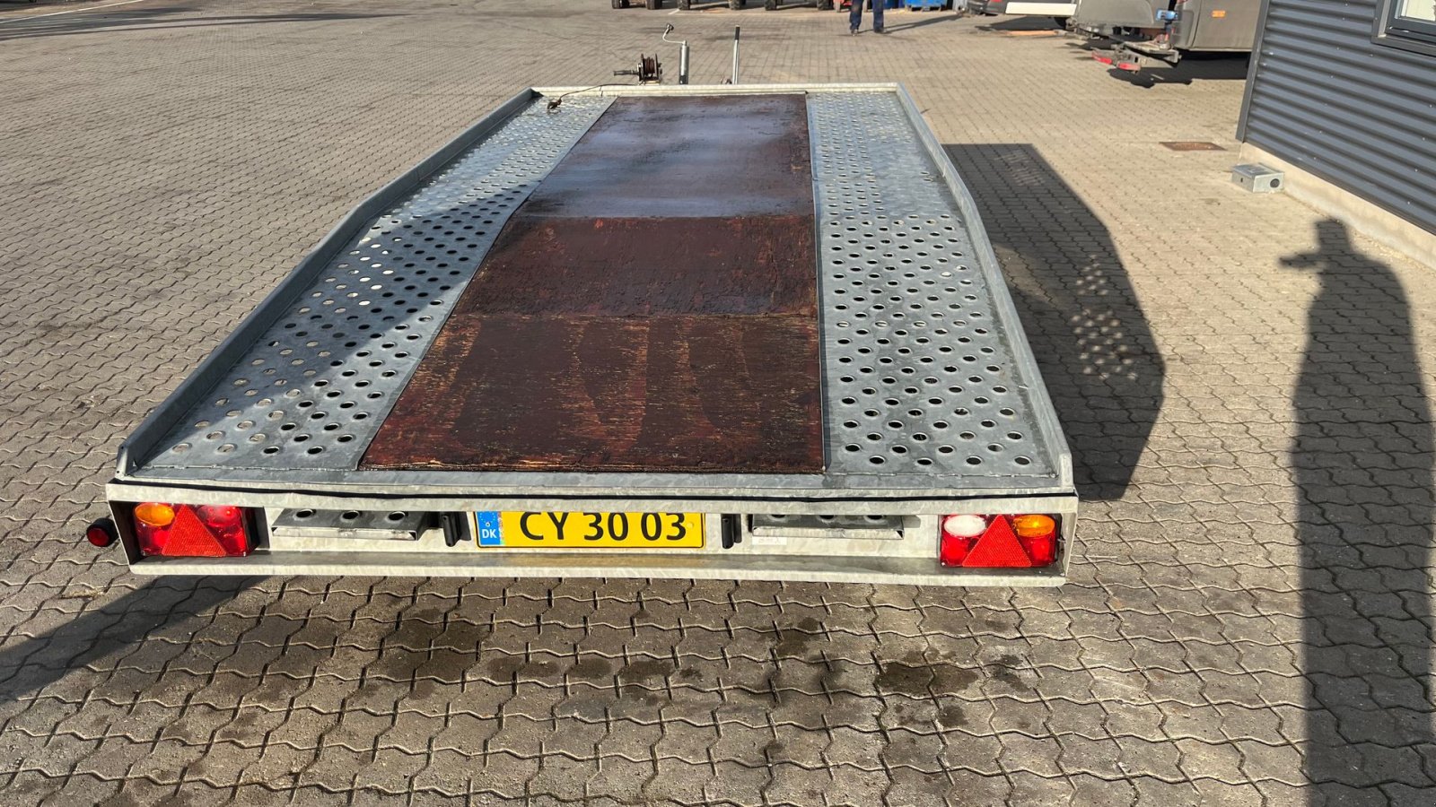 PKW-Anhänger typu Sonstige l3500 2700kg autotrailer, Gebrauchtmaschine w Rønnede (Zdjęcie 2)