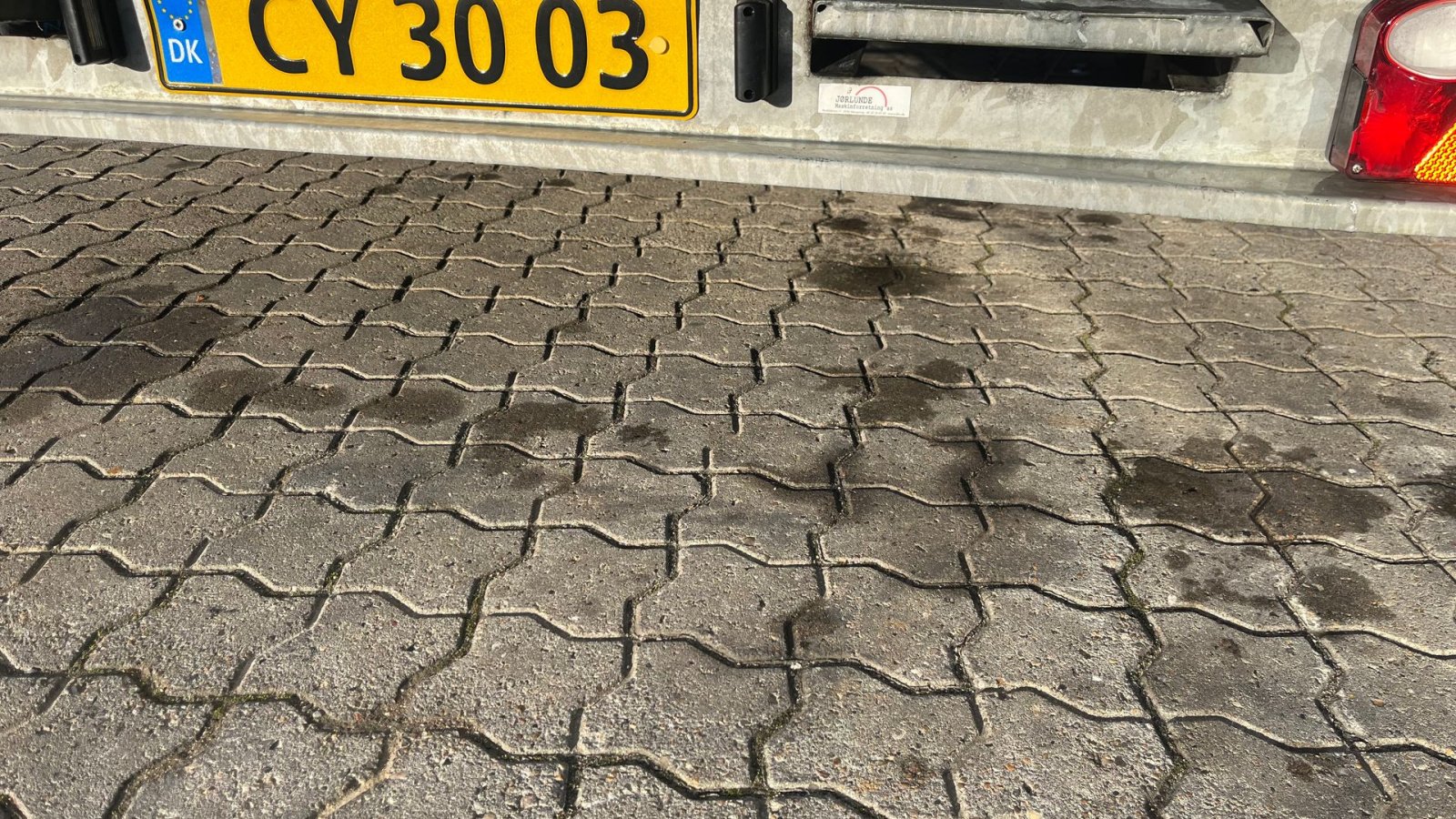 PKW-Anhänger typu Sonstige l3500 2700kg autotrailer, Gebrauchtmaschine w Rønnede (Zdjęcie 14)