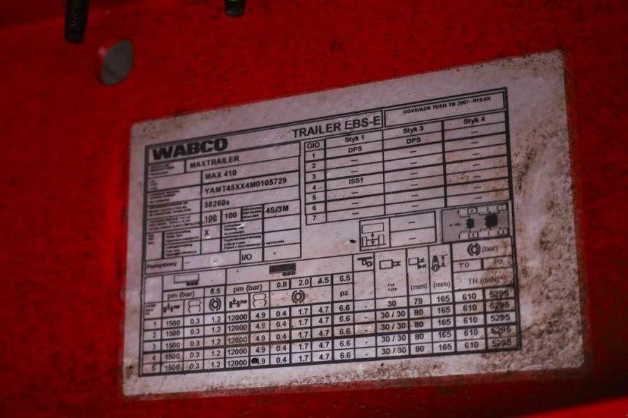 PKW-Anhänger Türe ait Sonstige Max Trailer MAX410 The MAX410 with hydro-mechanical&quot; st, Gebrauchtmaschine içinde Groenlo (resim 7)